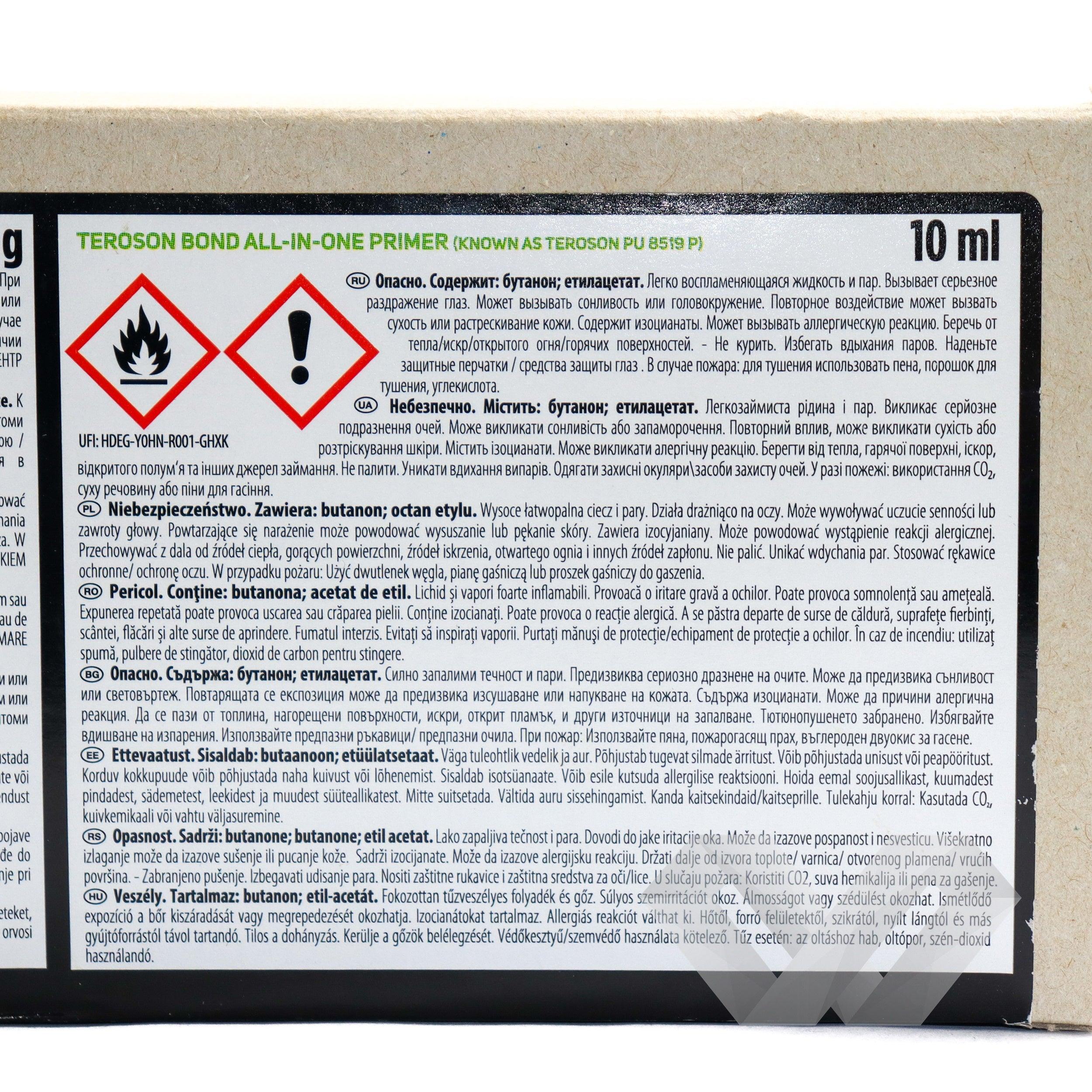 Set adeziv pentru parbriz Teroson Bond 120