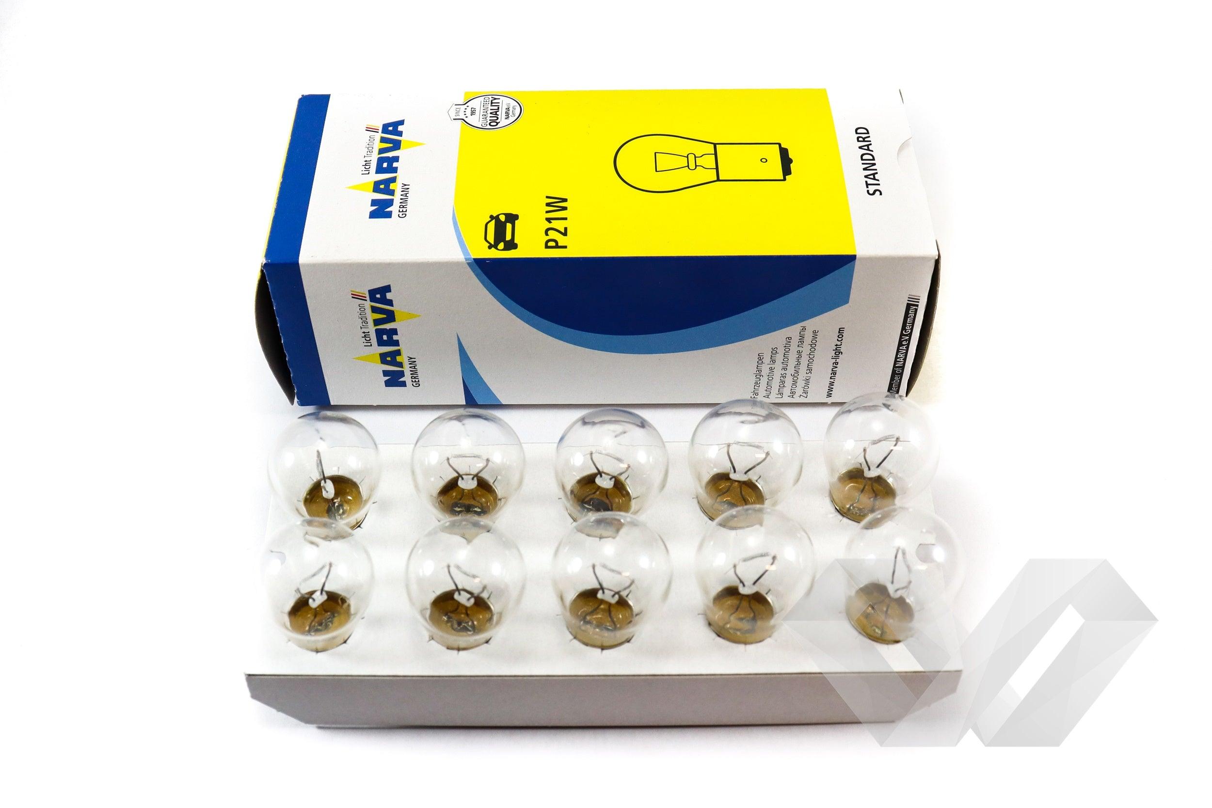 Set becuri auto Narva, 12V P21W