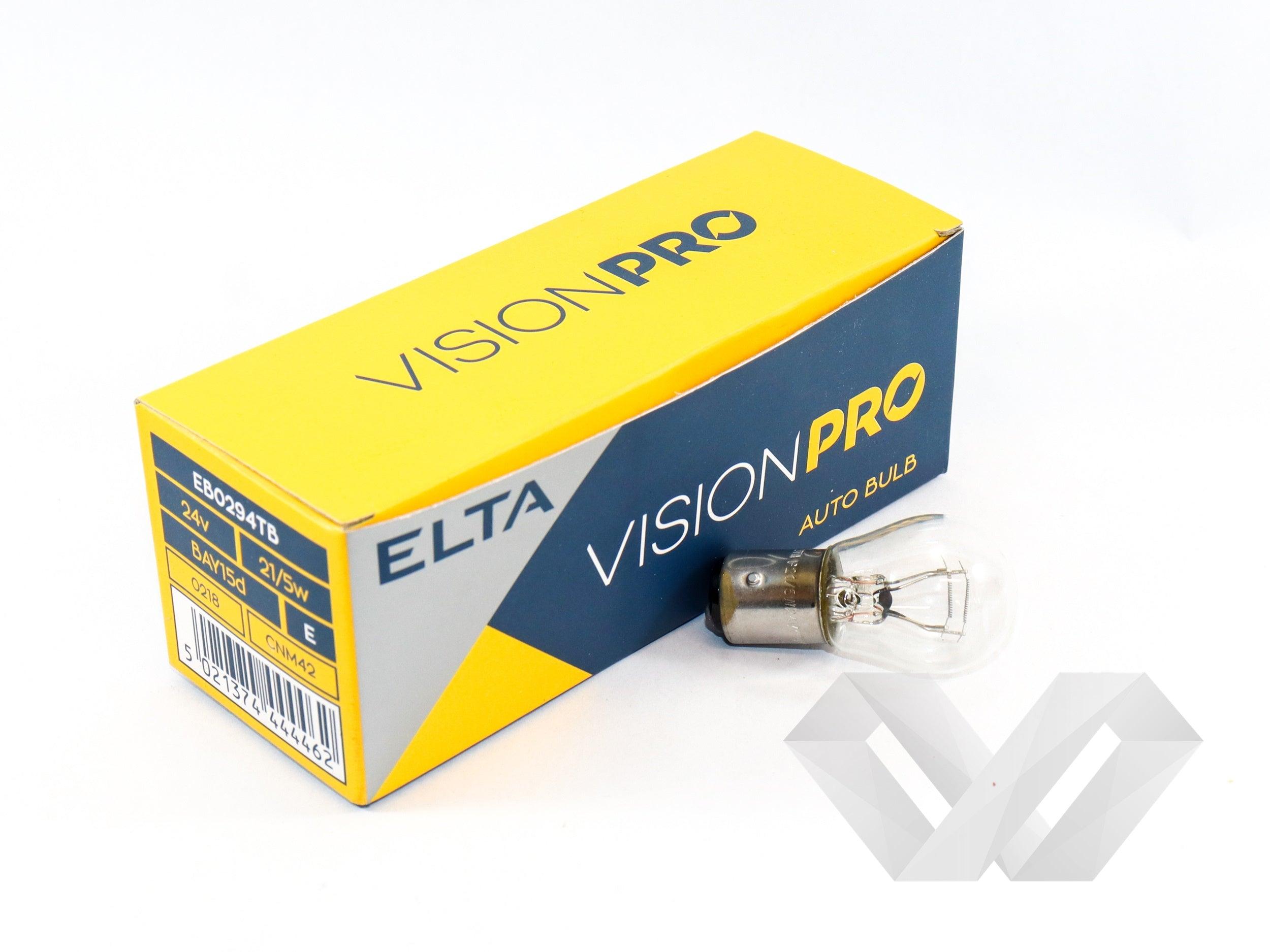 Set becuri dublu filament Elta, 24V 21W/5W