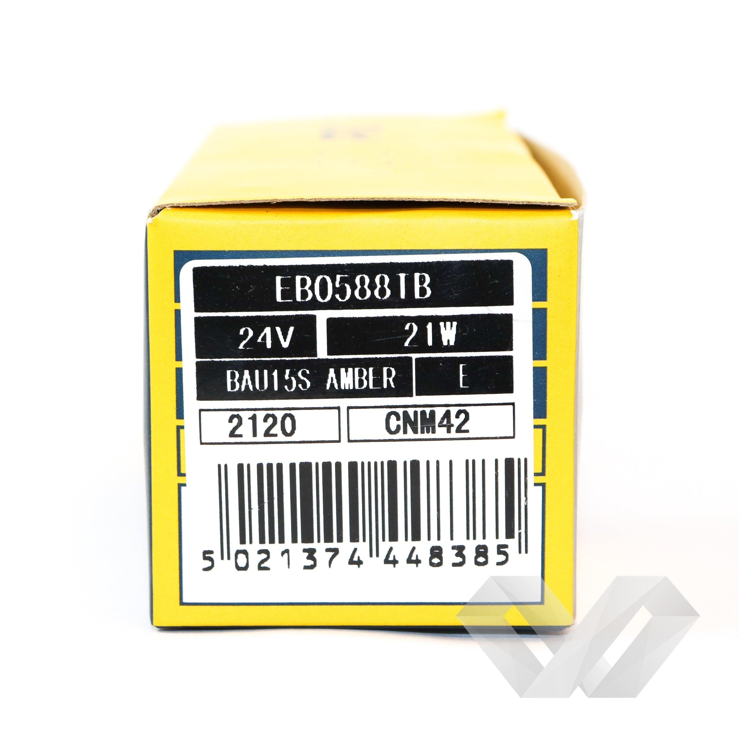 Set becuri semnalizare portocaliu Elta, 24V 21W