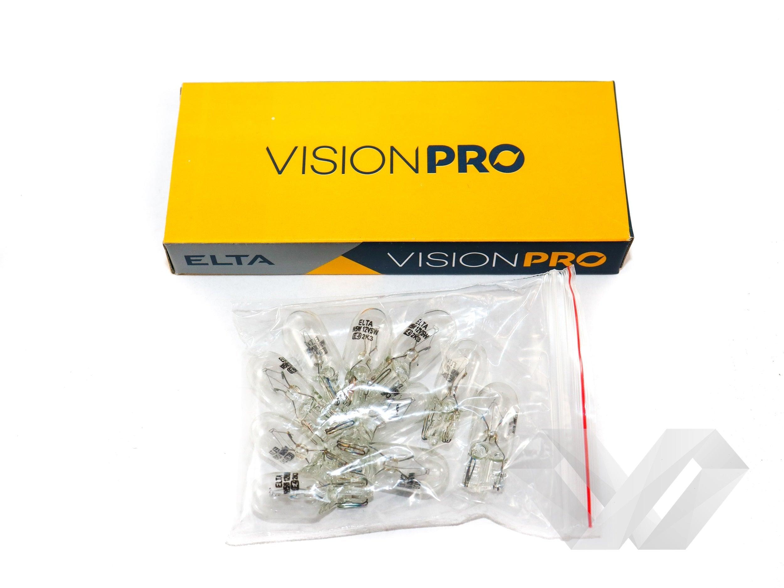 Set becuri soclu sticla Elta, 12V 5W - EWO Market