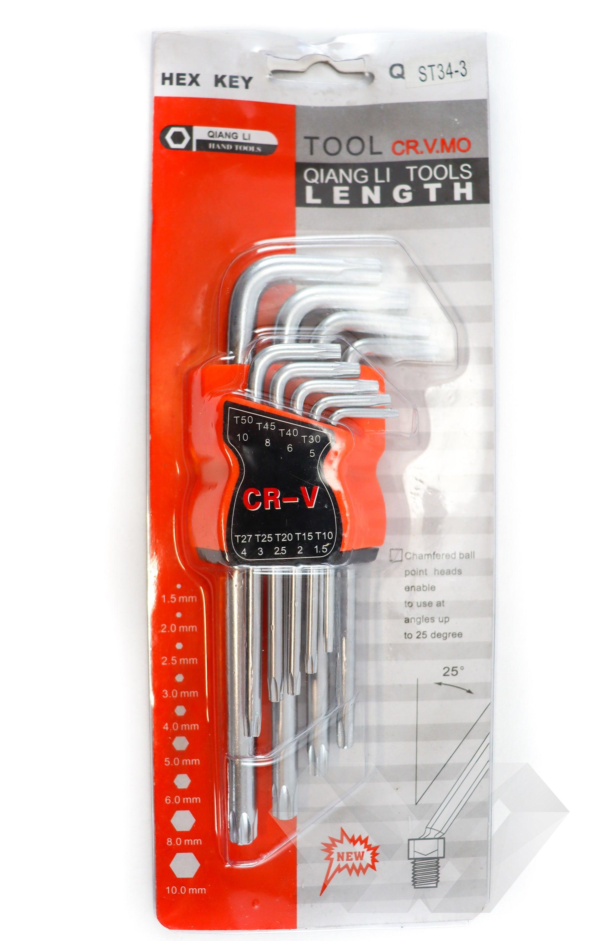 Set chei imbus torx CR-V 1.5-10mm - EWO Market