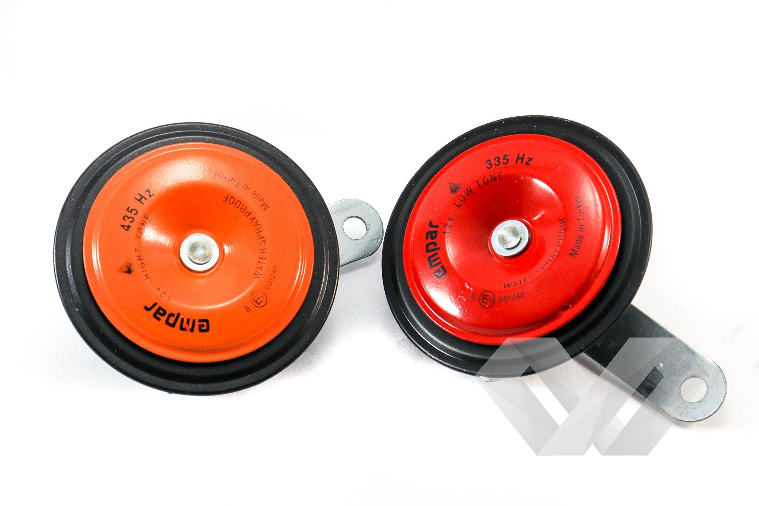Set claxoane auto metalice 12V