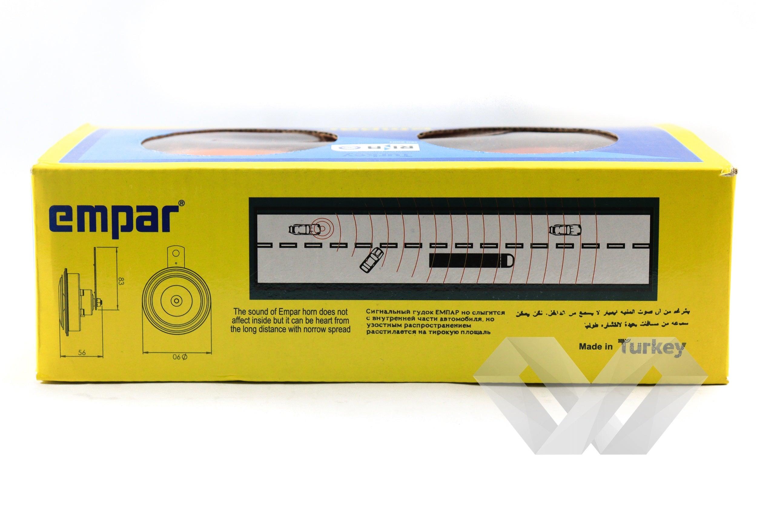 Set claxoane auto metalice 12V