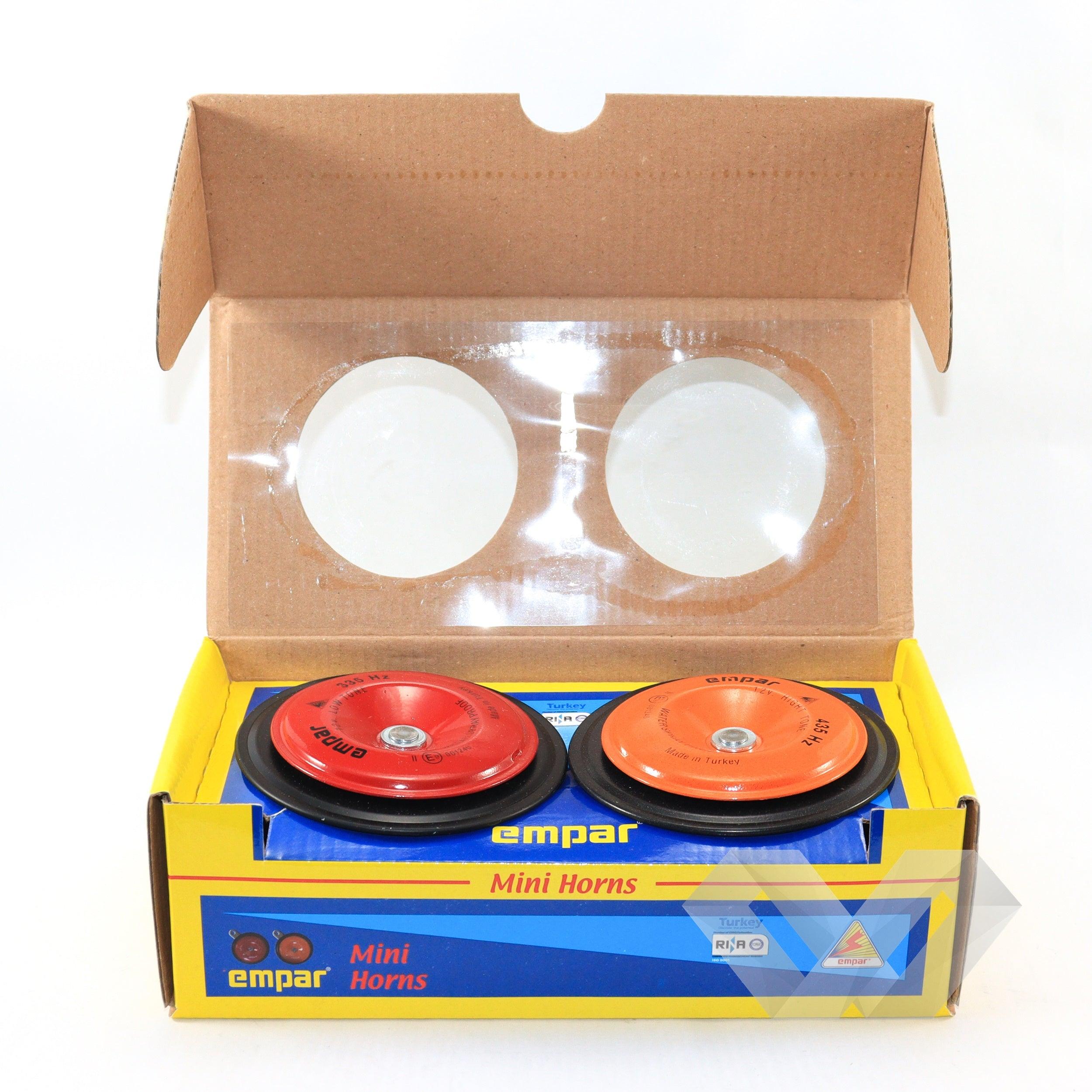 Set claxoane auto metalice 12V