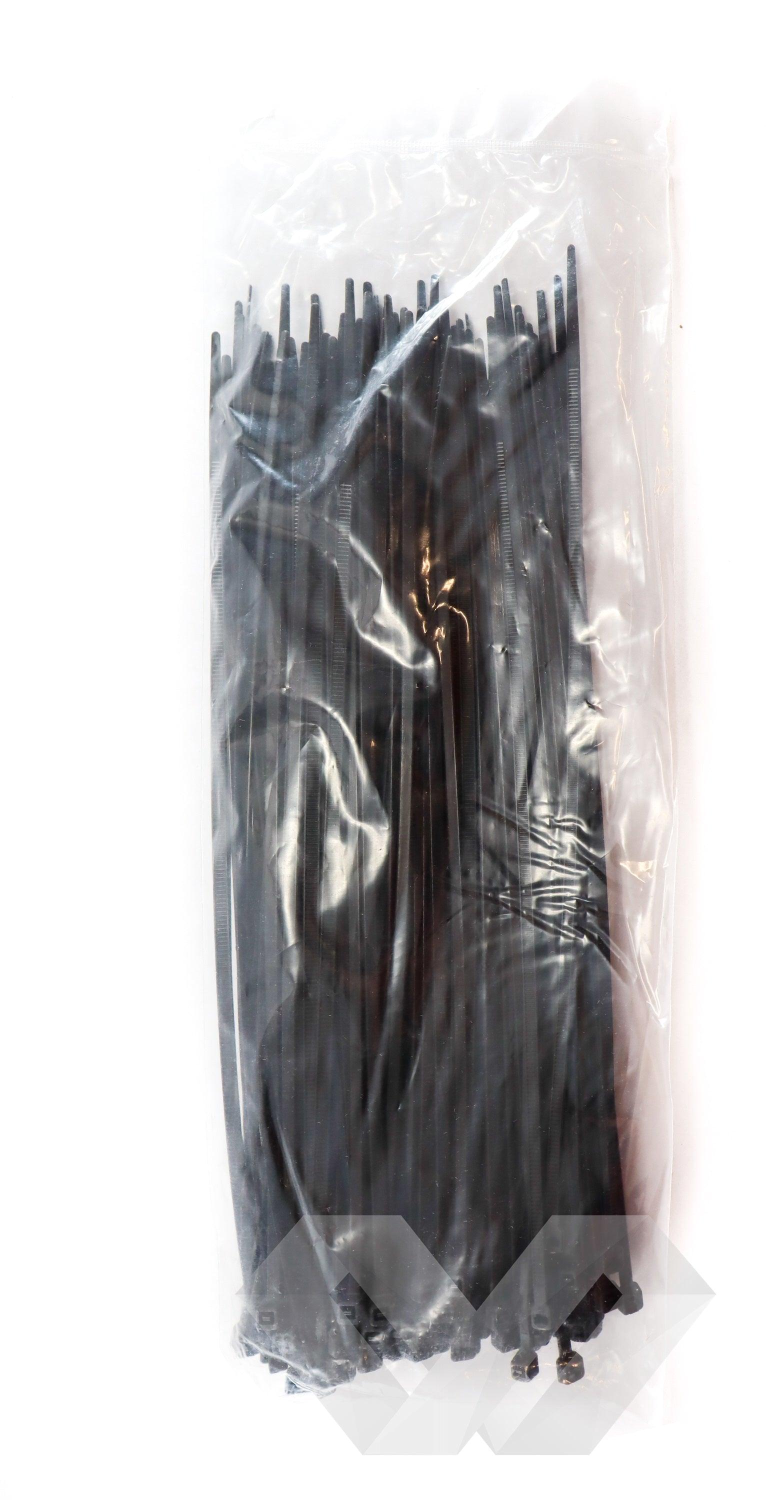 Set coliere plastic negre 100buc - EWO Market