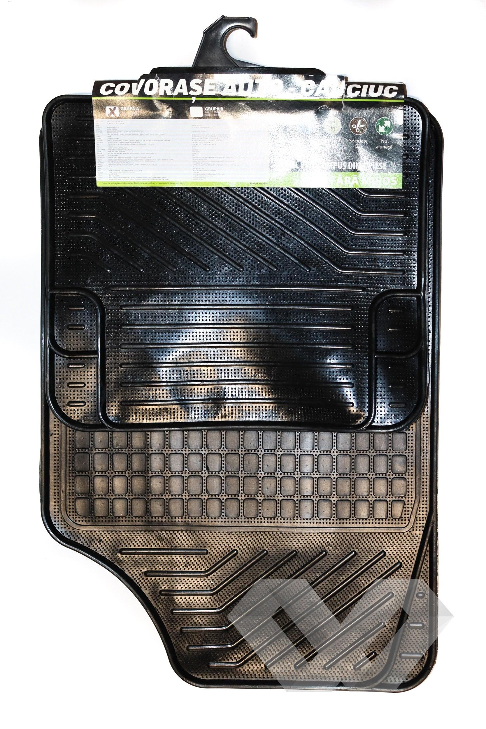 Set covorase auto cauciuc ART, Grupa A