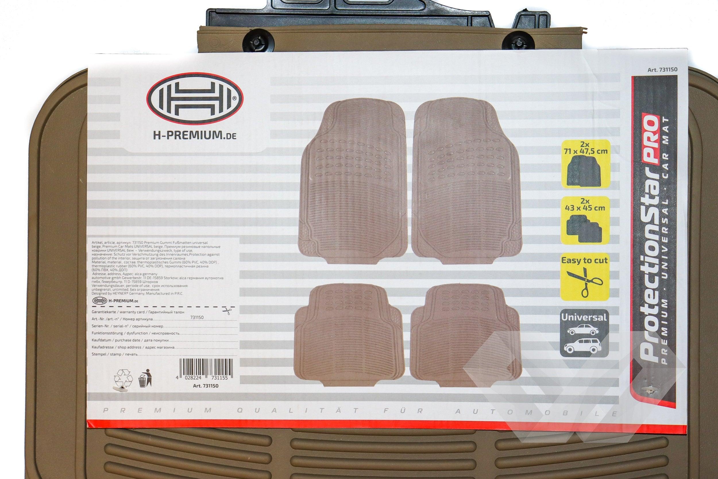 Set covorase auto universale Heyner, Crem