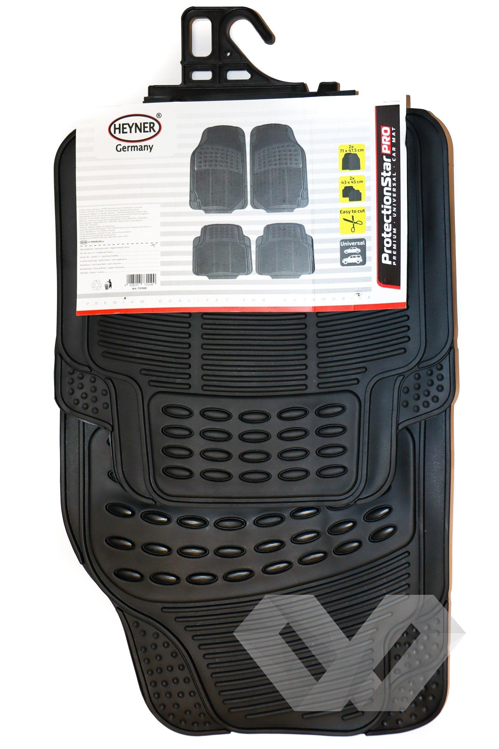 Set covorase auto universale Heyner, Negre