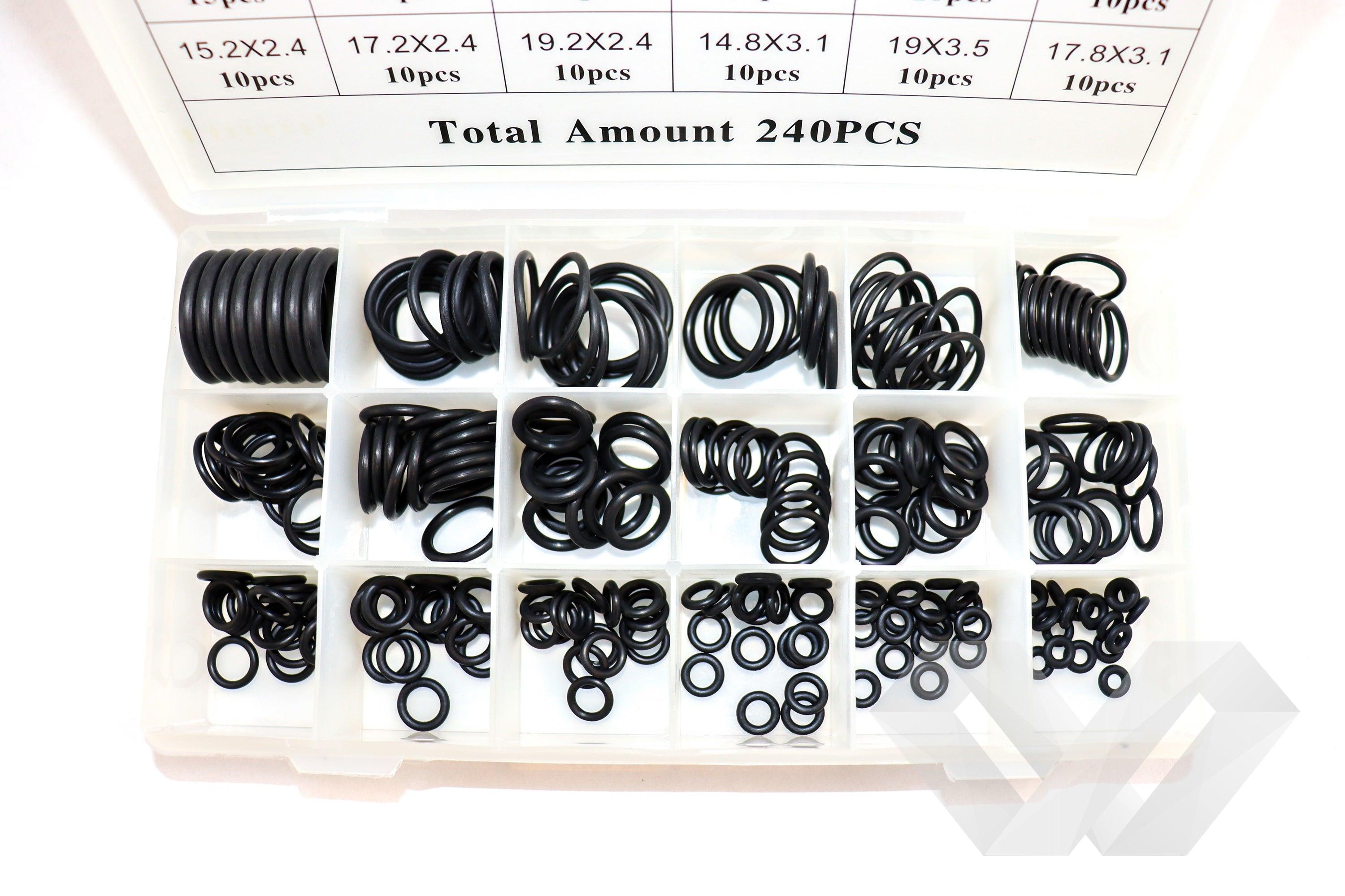 Set garnituri O-Ring, 5-19.2mm, trusa 240 buc - EWO Market