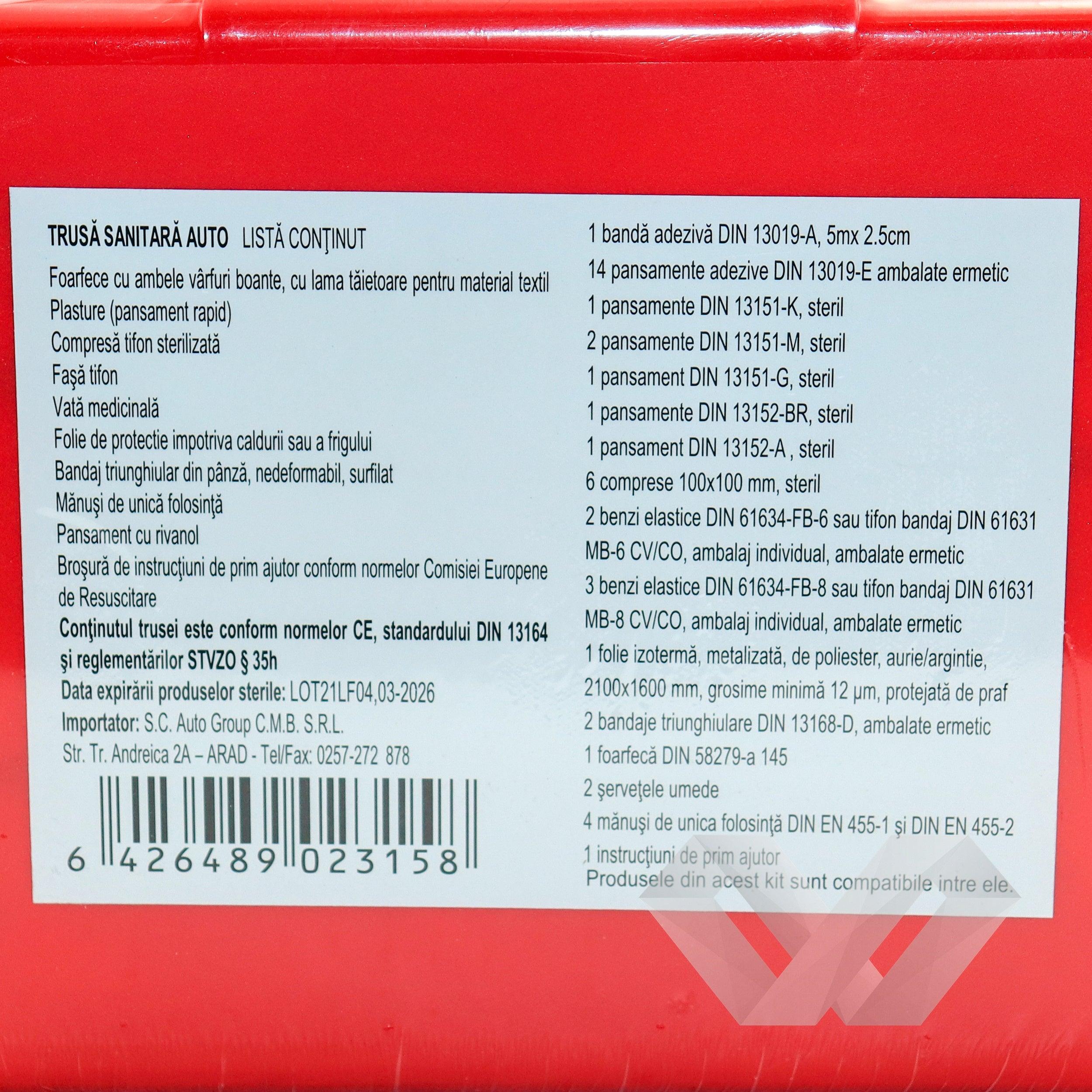 Set obligatoriu pentru siguranta auto