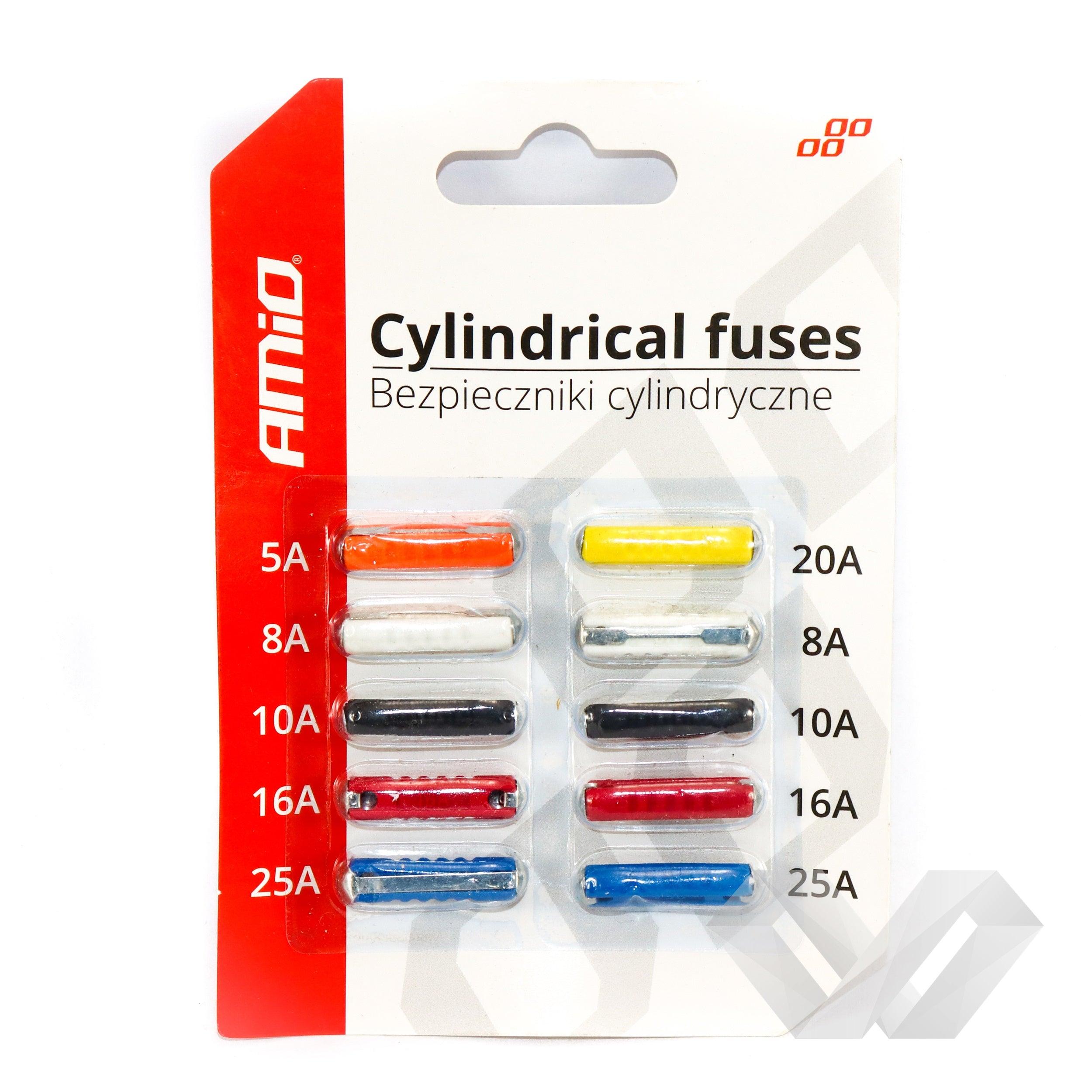 Set sigurante fuzibile cilindrice 5-25A - EWO Market