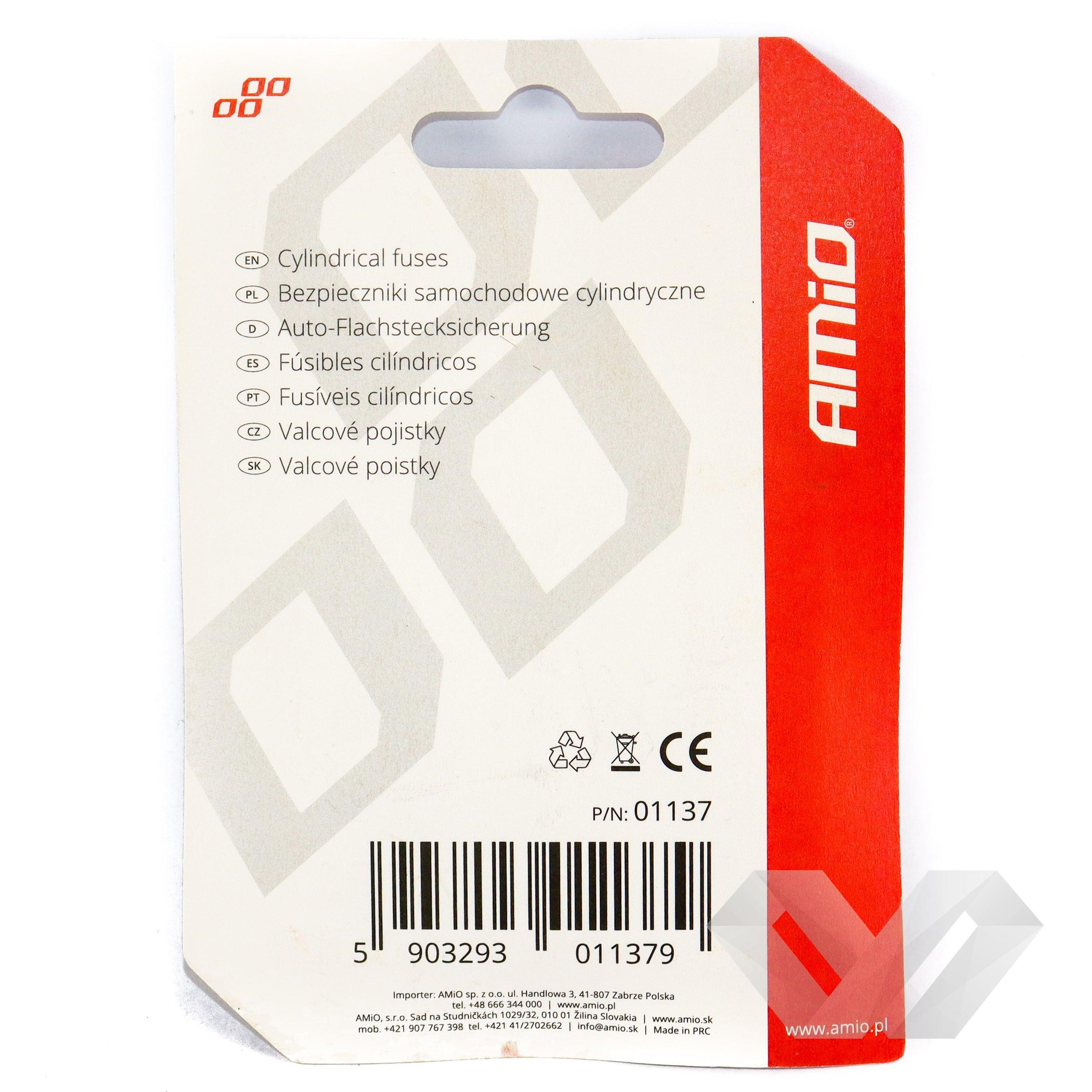 Set sigurante fuzibile cilindrice 5-25A - EWO Market