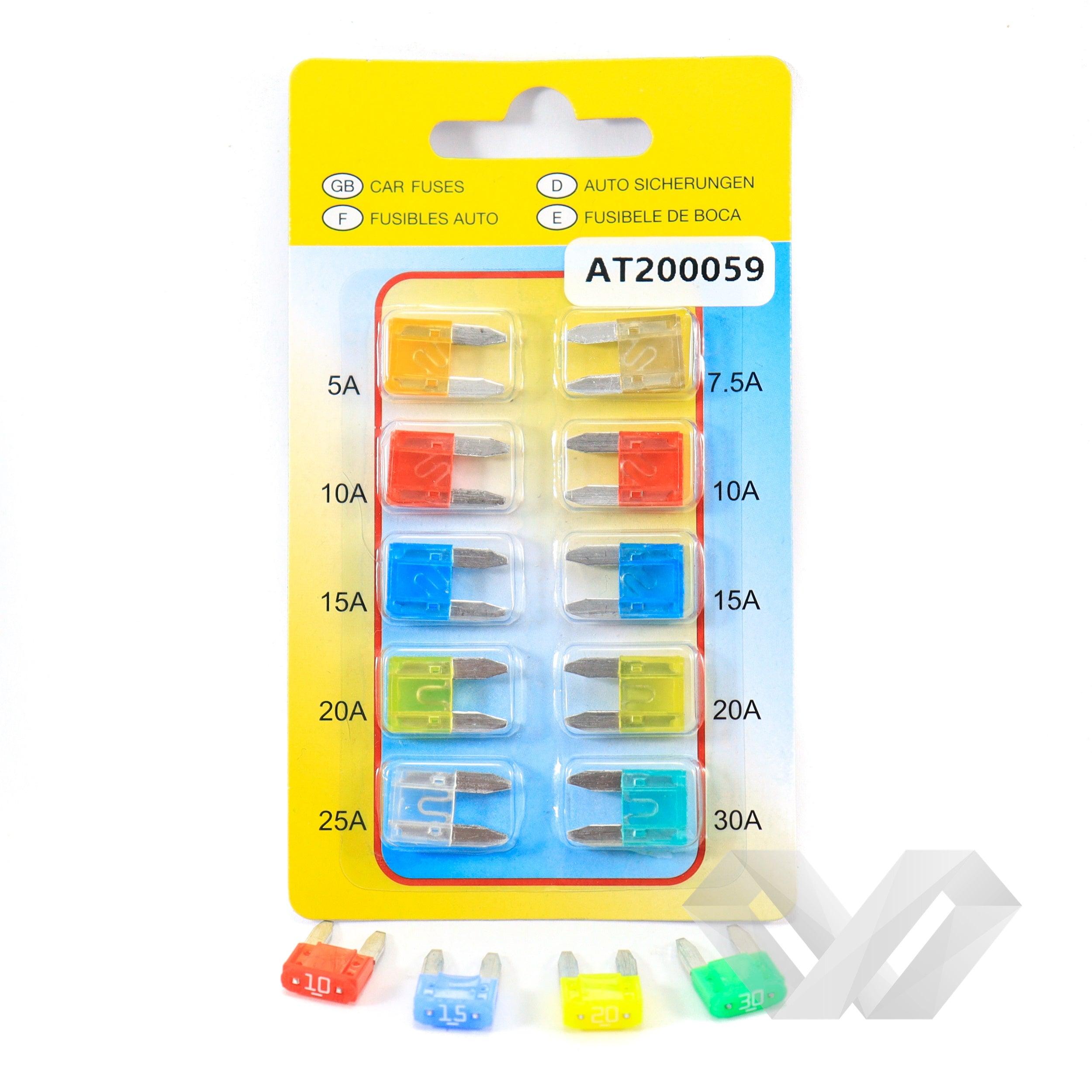 Set sigurante fuzibile plate mici NB 5-30A