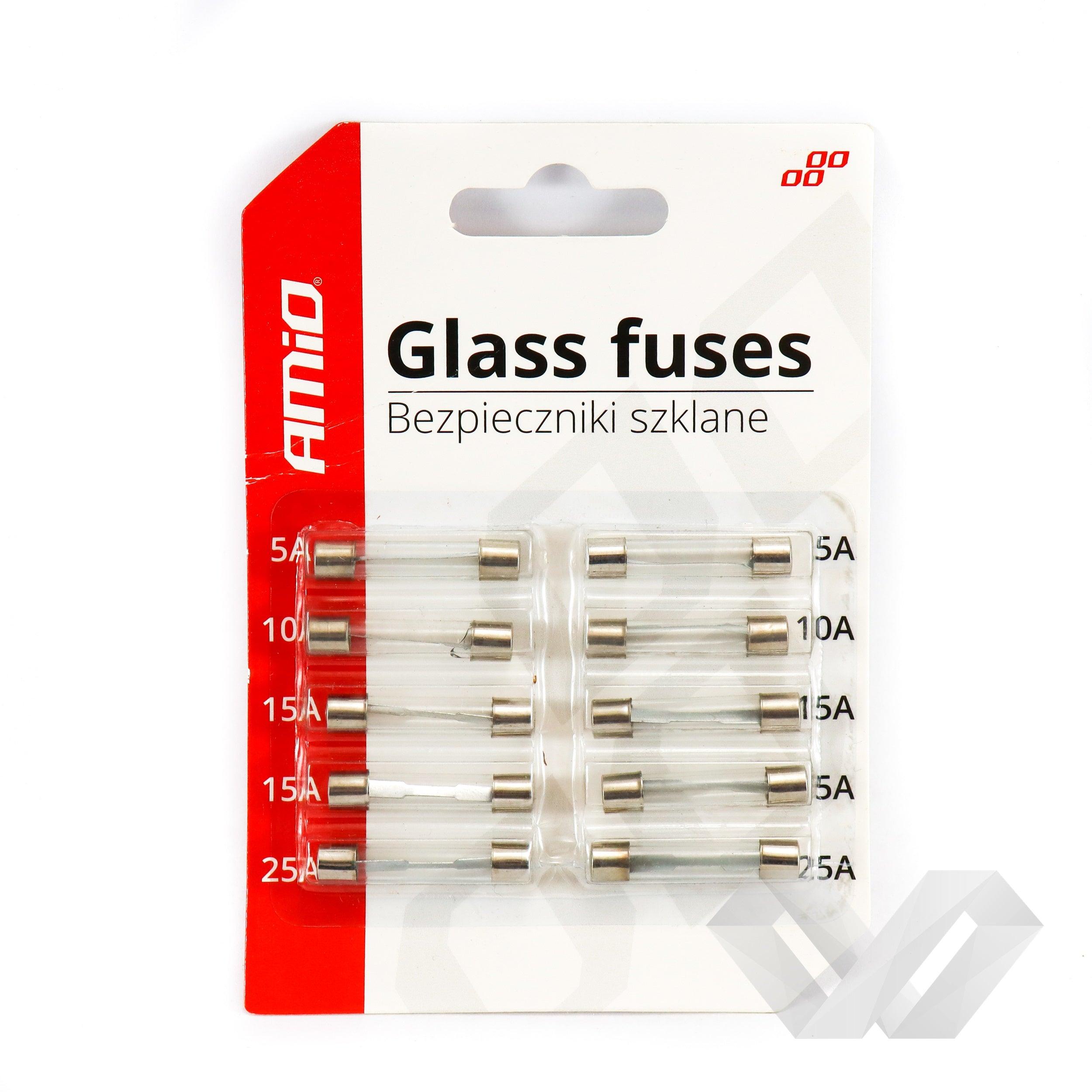 Set sigurante fuzibile sticla 5-25A - EWO Market
