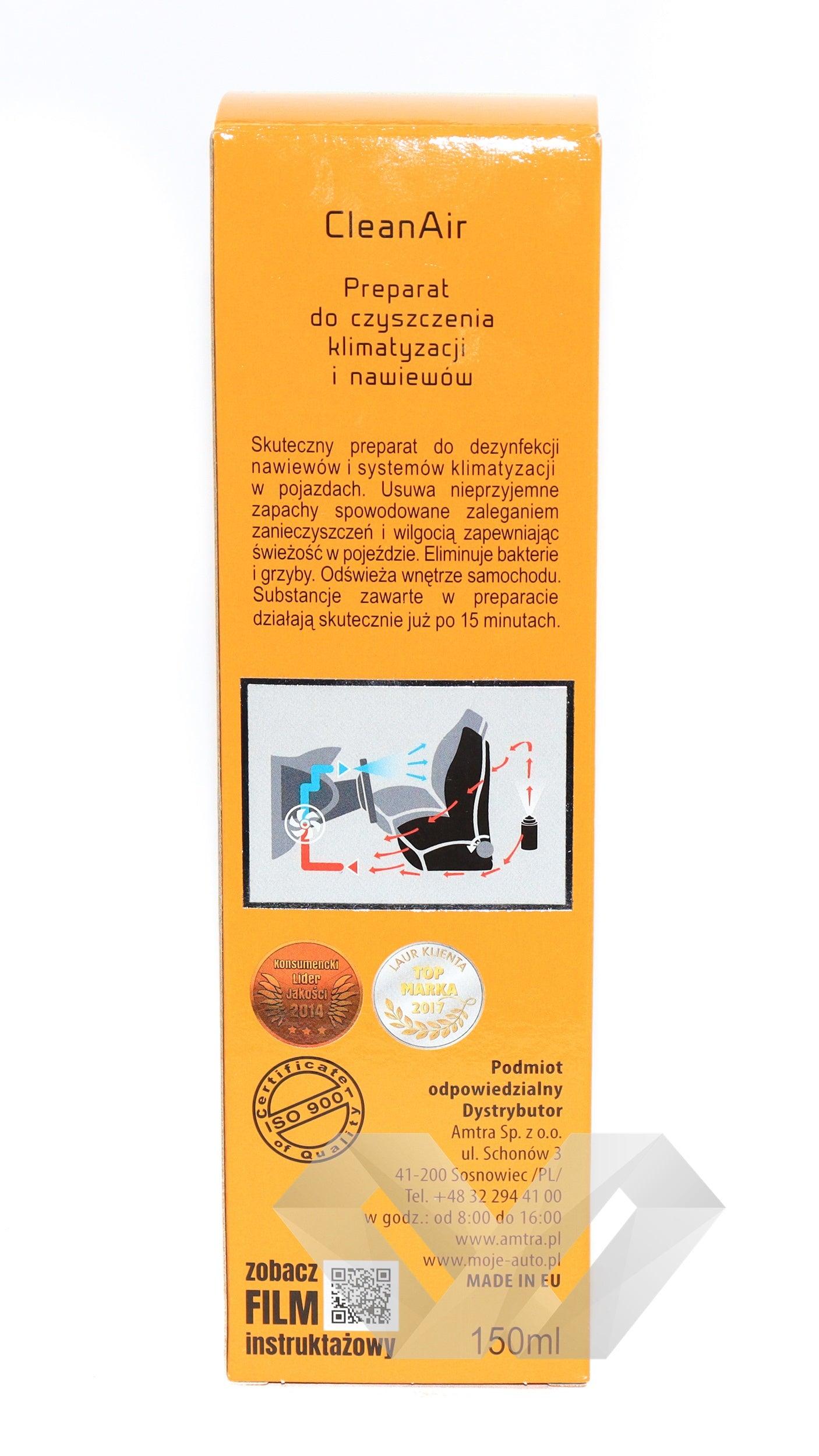 Solutie curatare sistem climatizare si ventilatie, Moje Auto, 150 ml