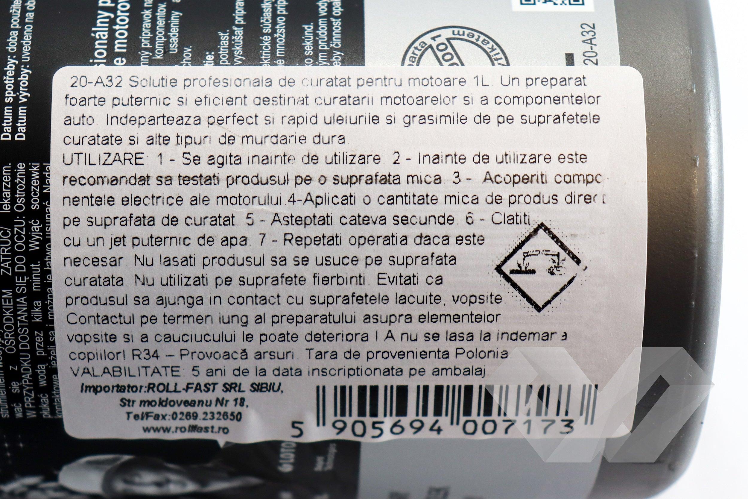 Solutie curatat motorul Moje Auto 1L - EWO Market