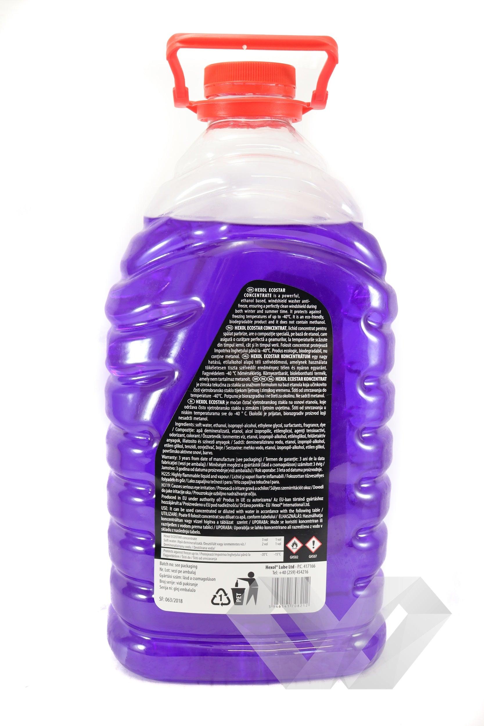 Solutie de parbriz Hexol 4 litri, -40*C
