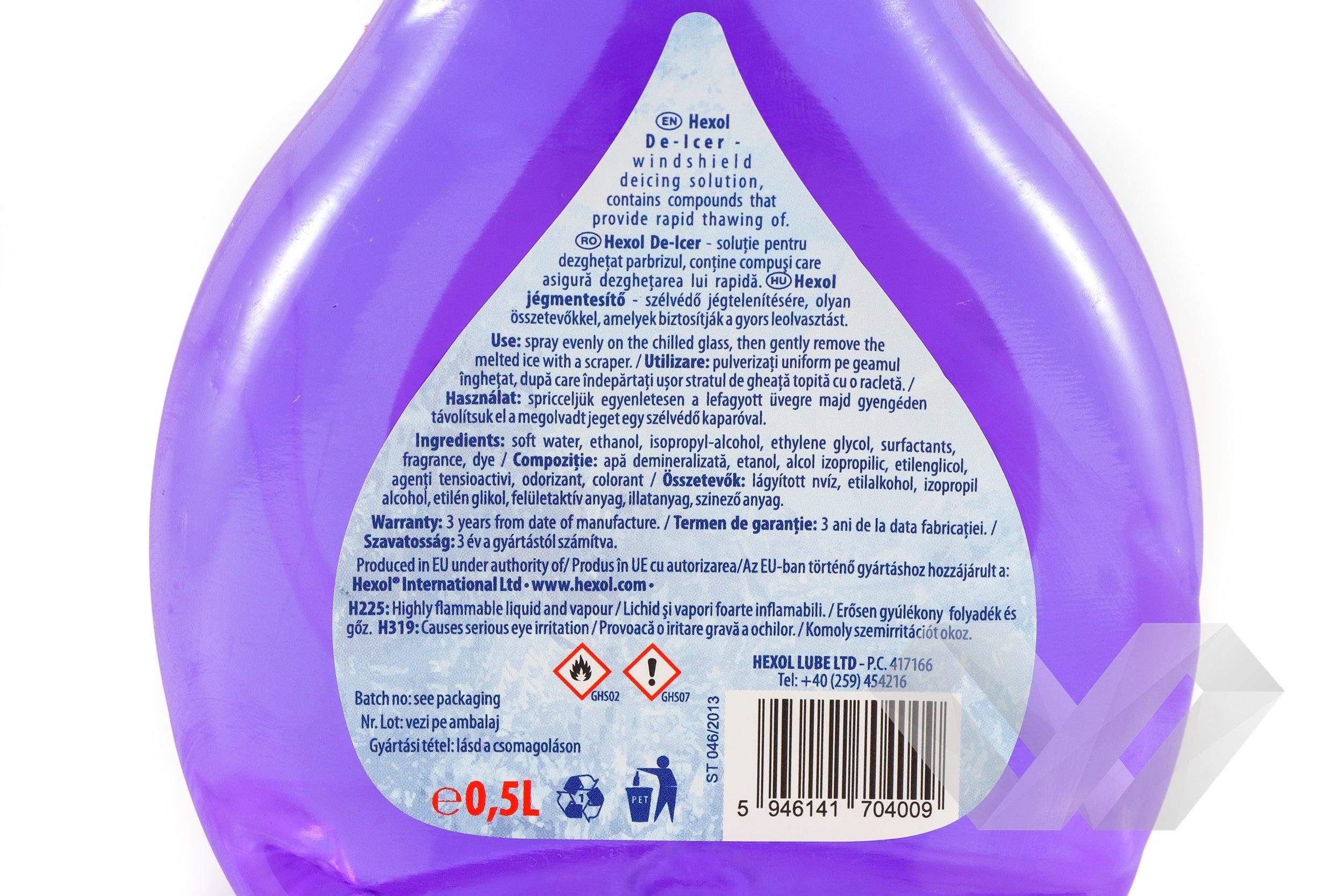 Solutie pentru dezghetat Hexol 500ml - EWO Market