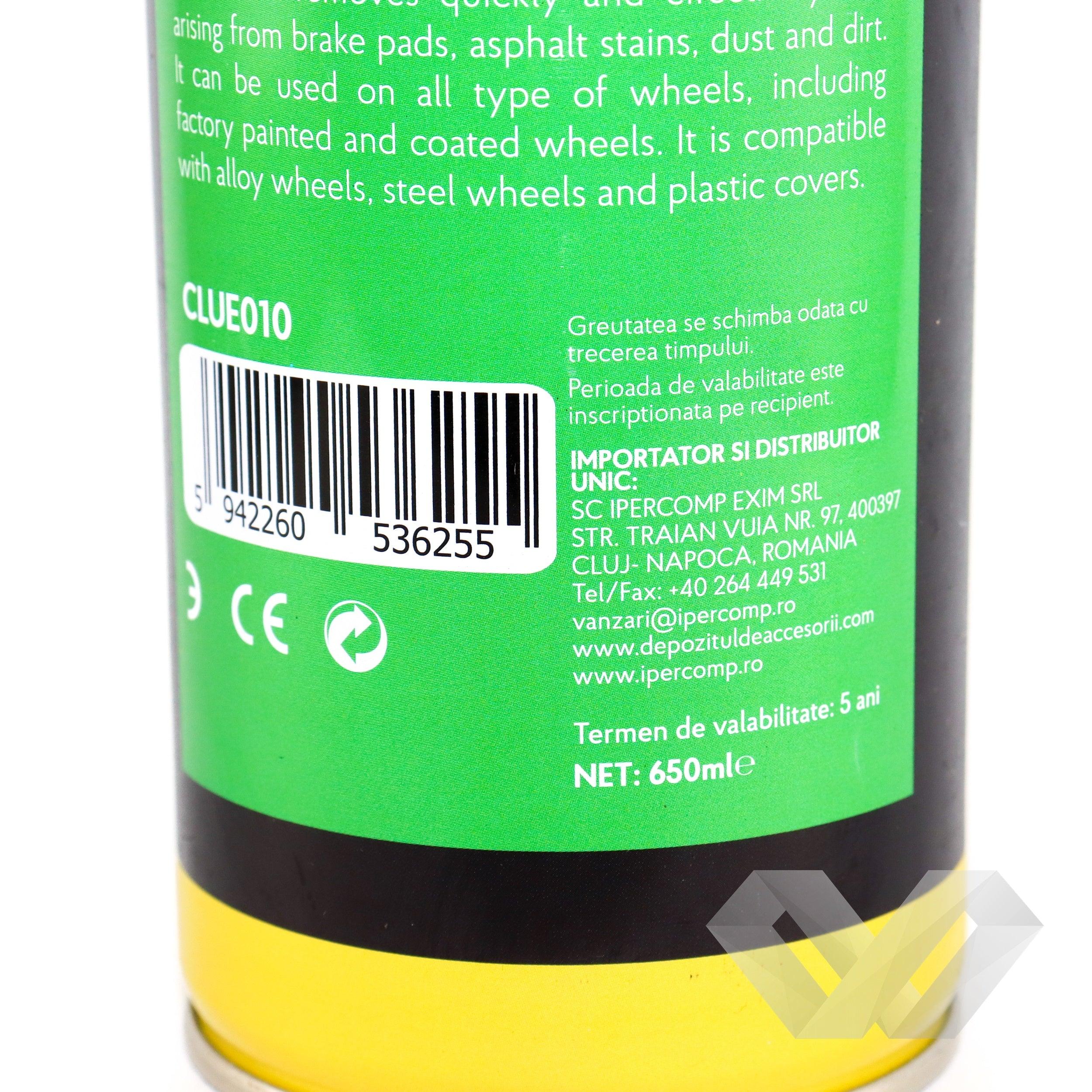 Spray curatat jante Clue, 650ml - EWO Market