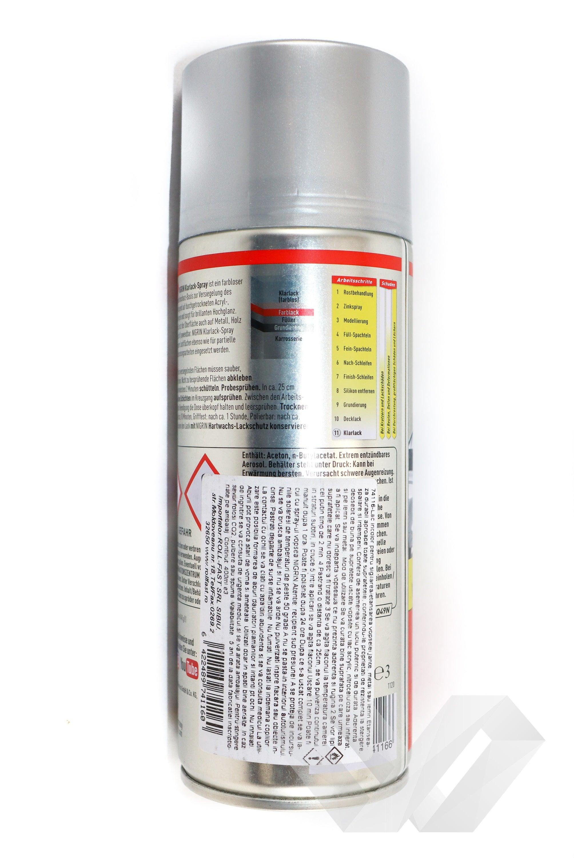 Spray lac incolor sigilare Nigrin, 400ml