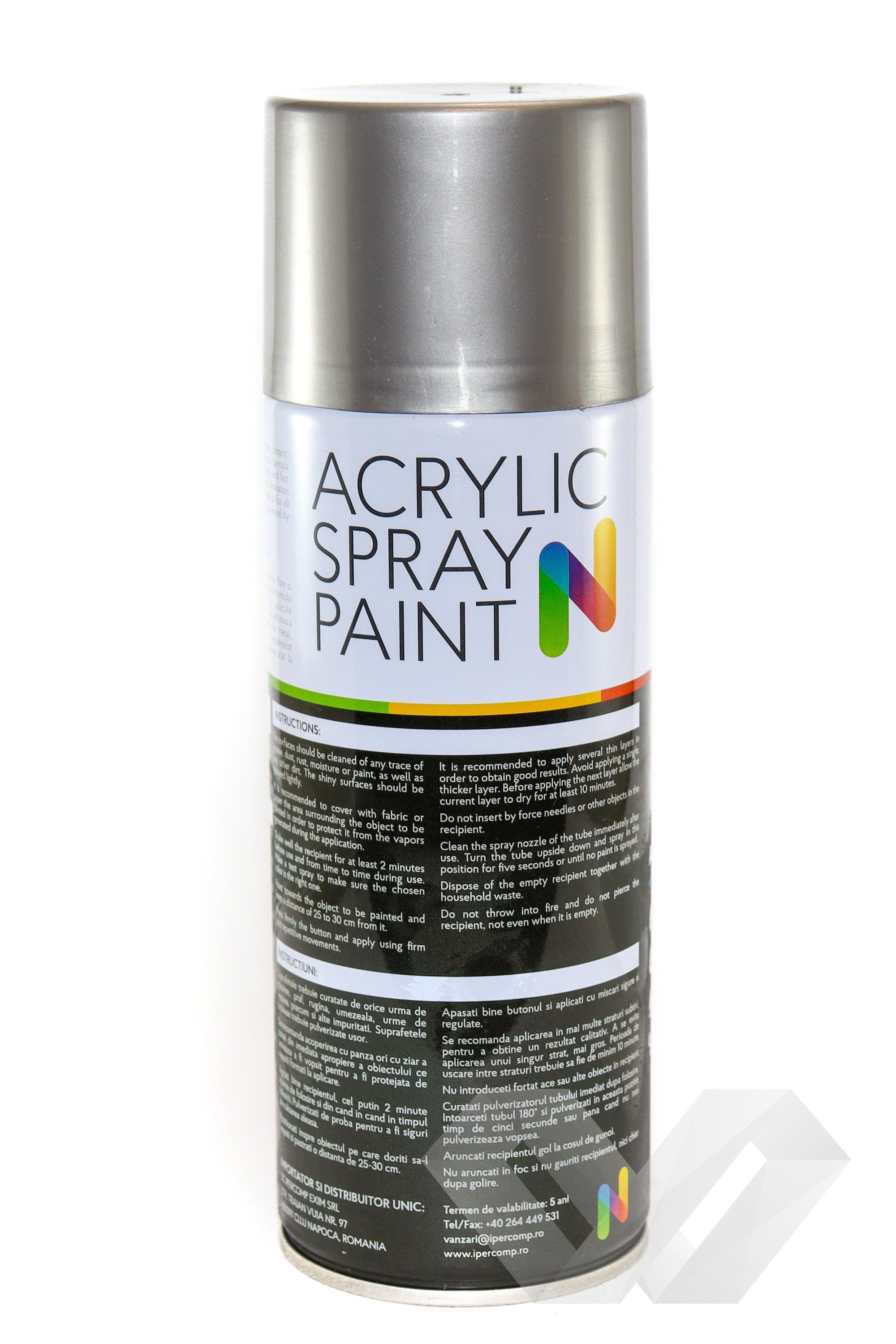 Spray vopsea argintiu Noxaro, 450ml