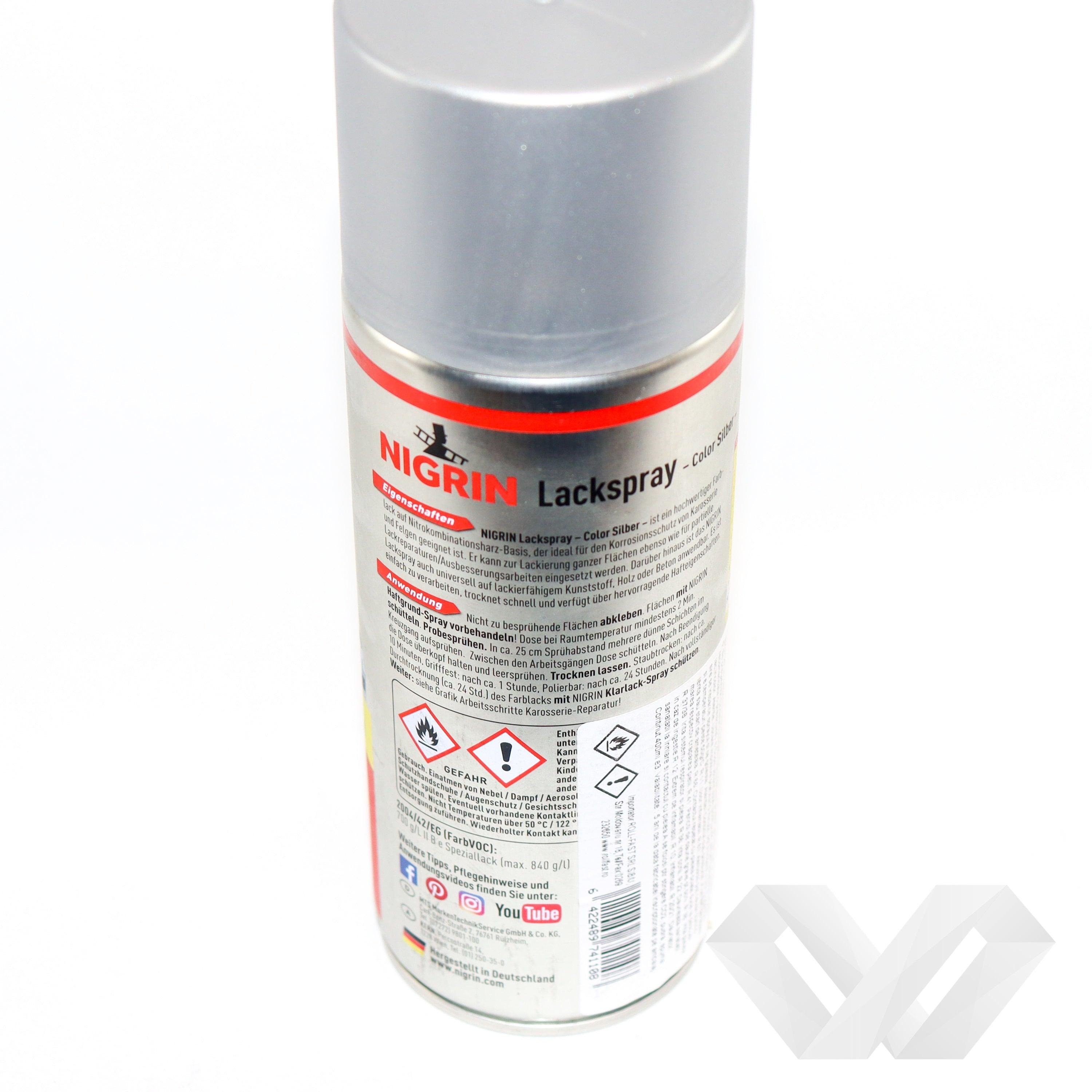 Spray vopsea argintiu universal Nigrin, 400ml