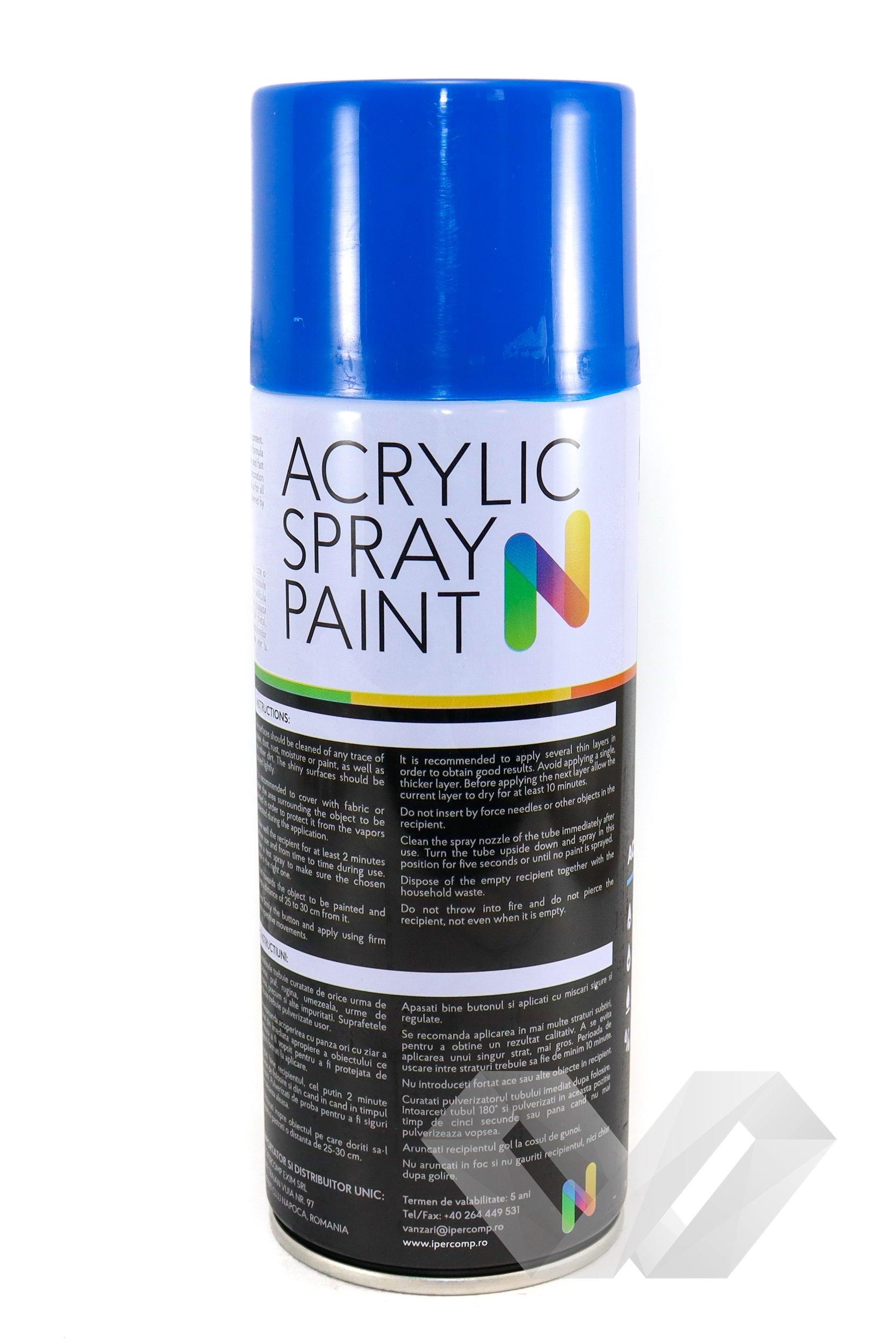 Spray vopsea auto albastru Noxaro, 450ml