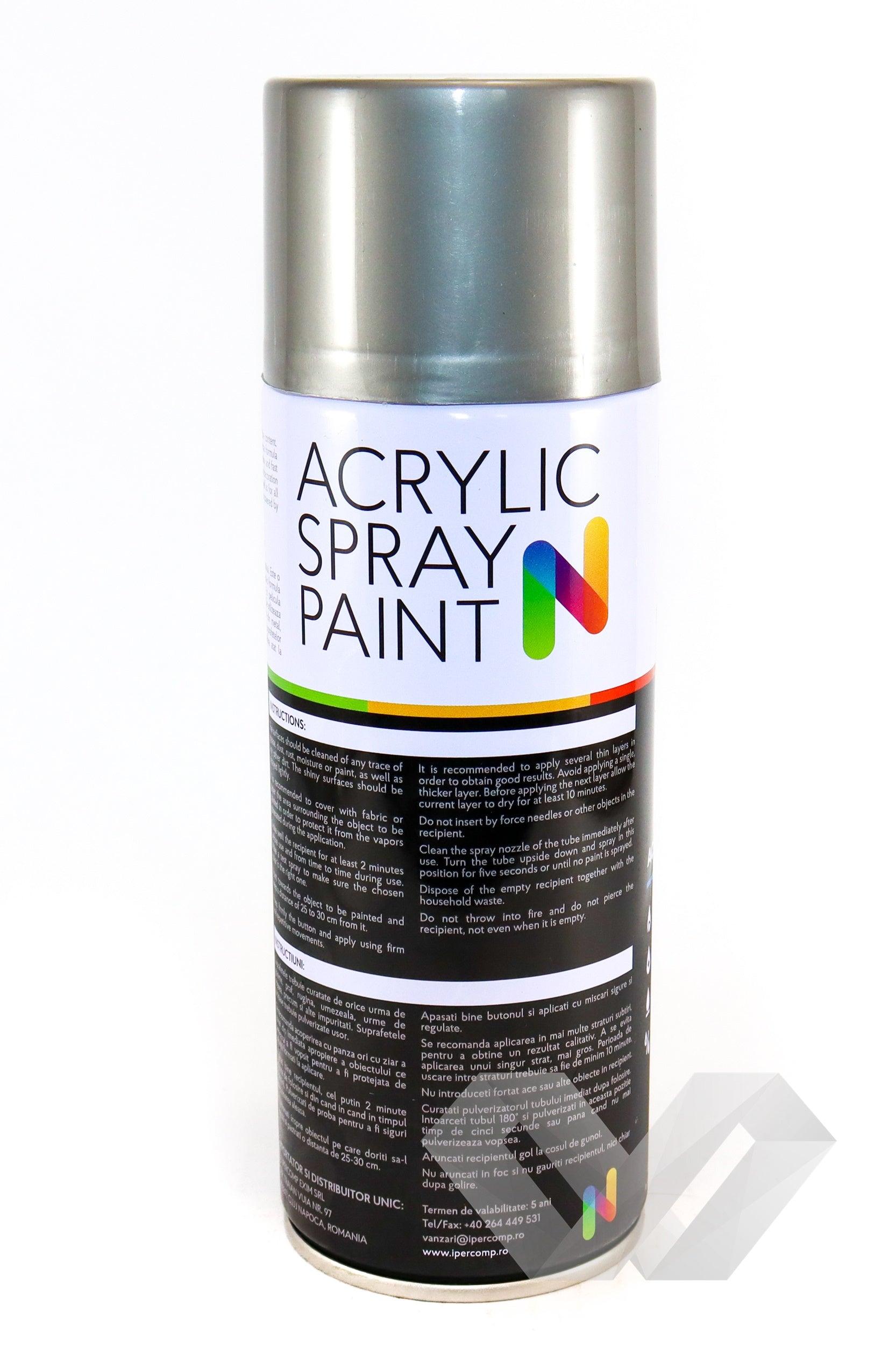 Spray vopsea auto argintiu termic Noxaro, 450ml