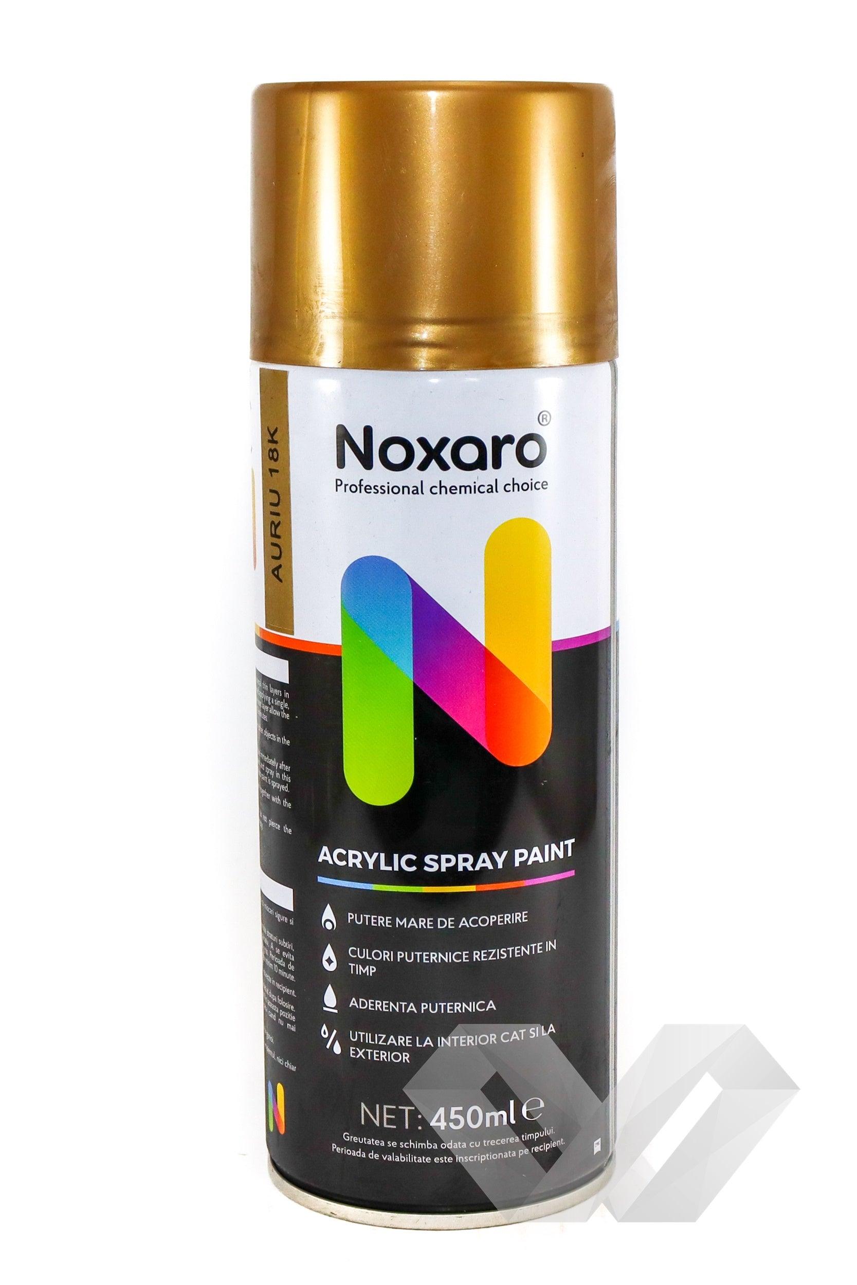 Spray vopsea auto auriu Noxaro, 450ml
