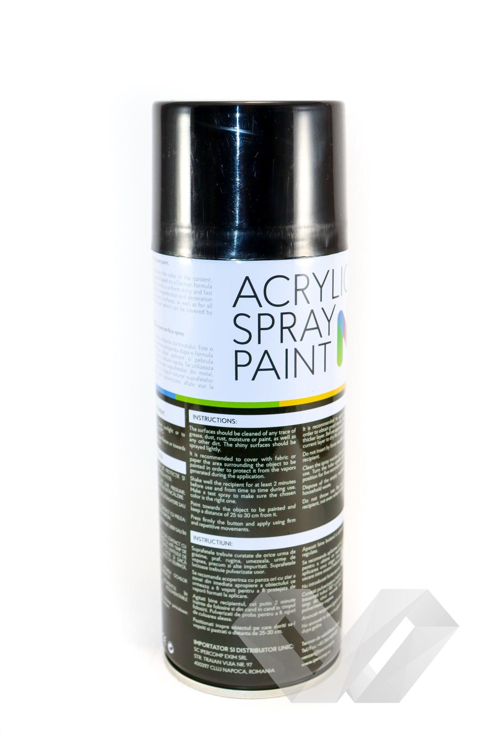 Spray vopsea auto negru mat Noxaro, 450ml