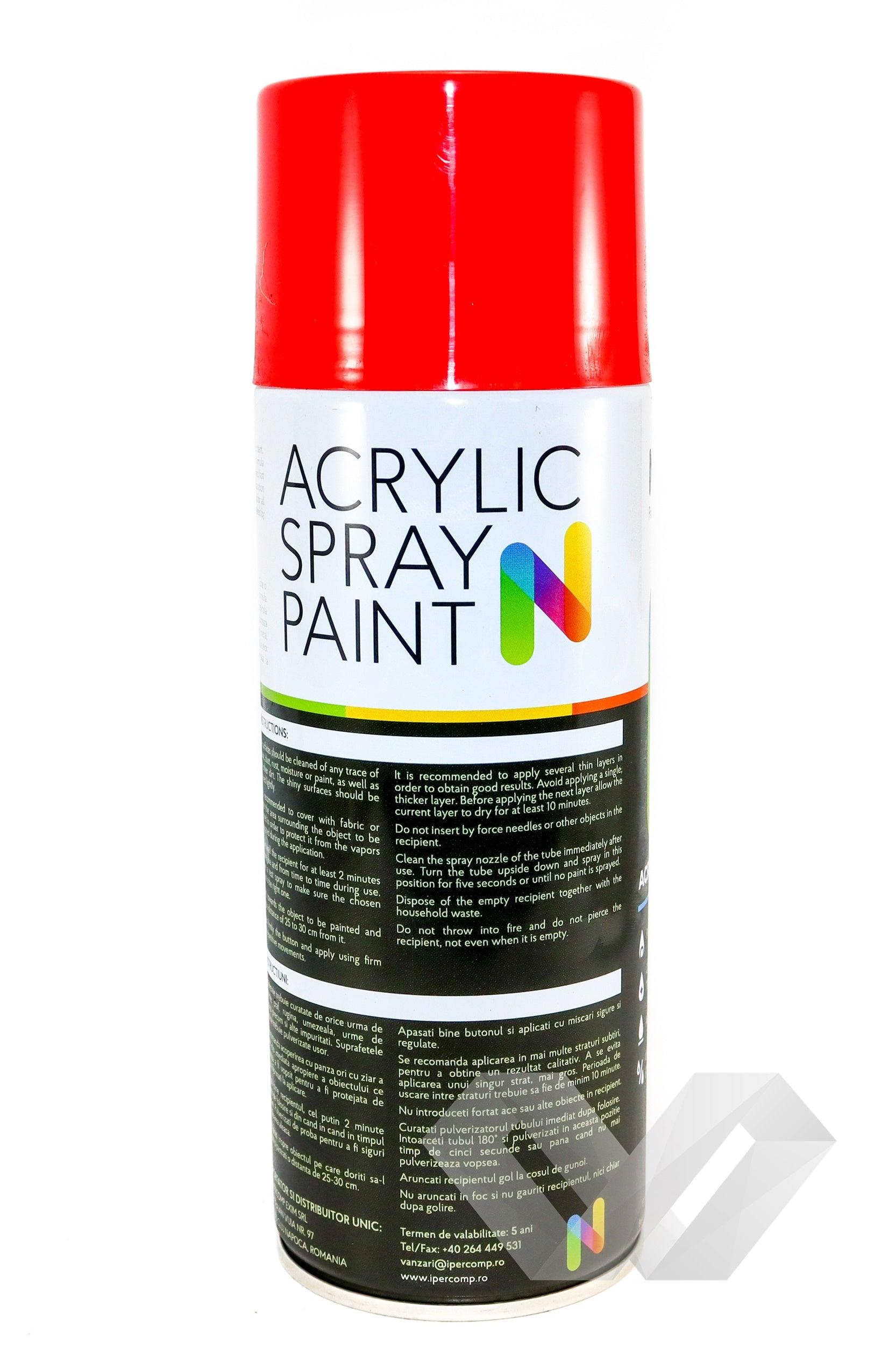 Spray vopsea auto rosu Noxaro, 450ml