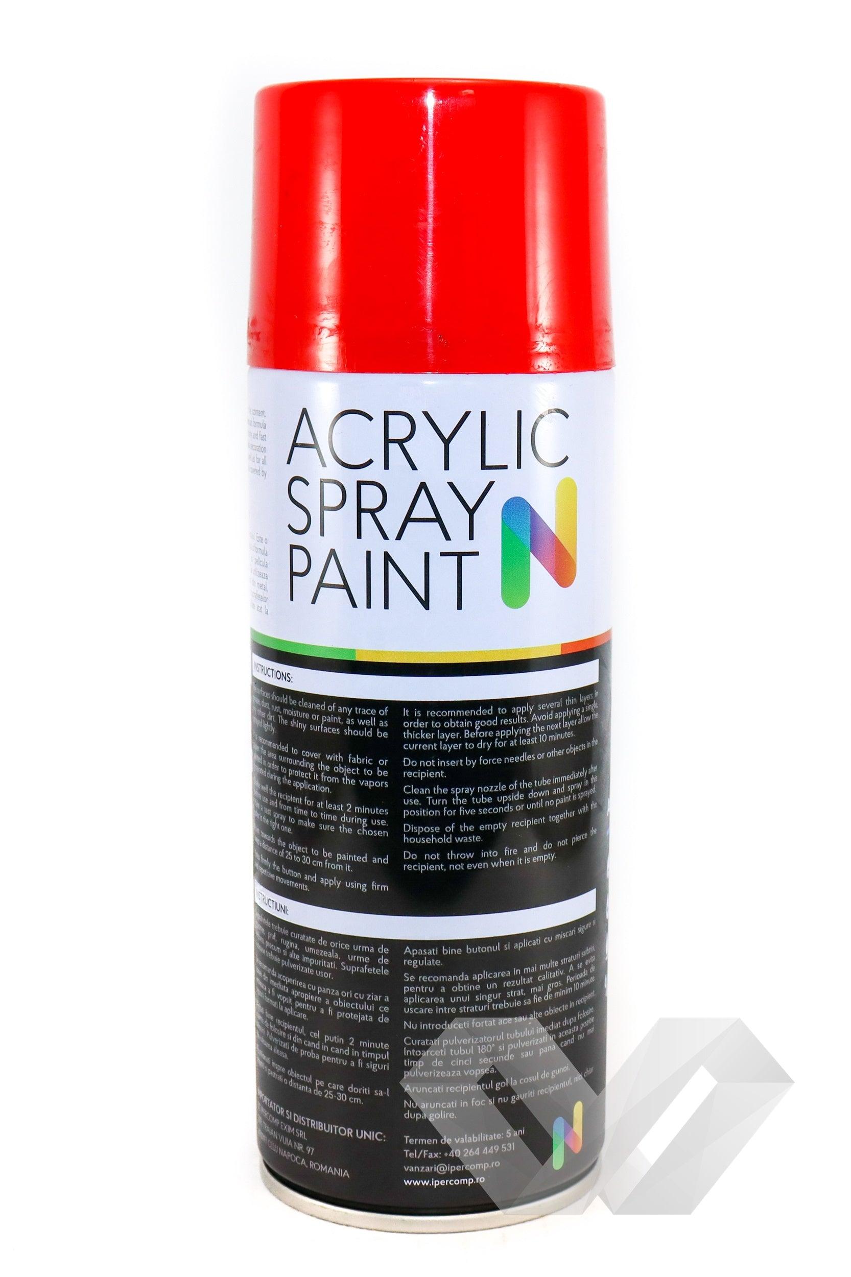 Spray vopsea auto rosu termic Noxaro, 450ml