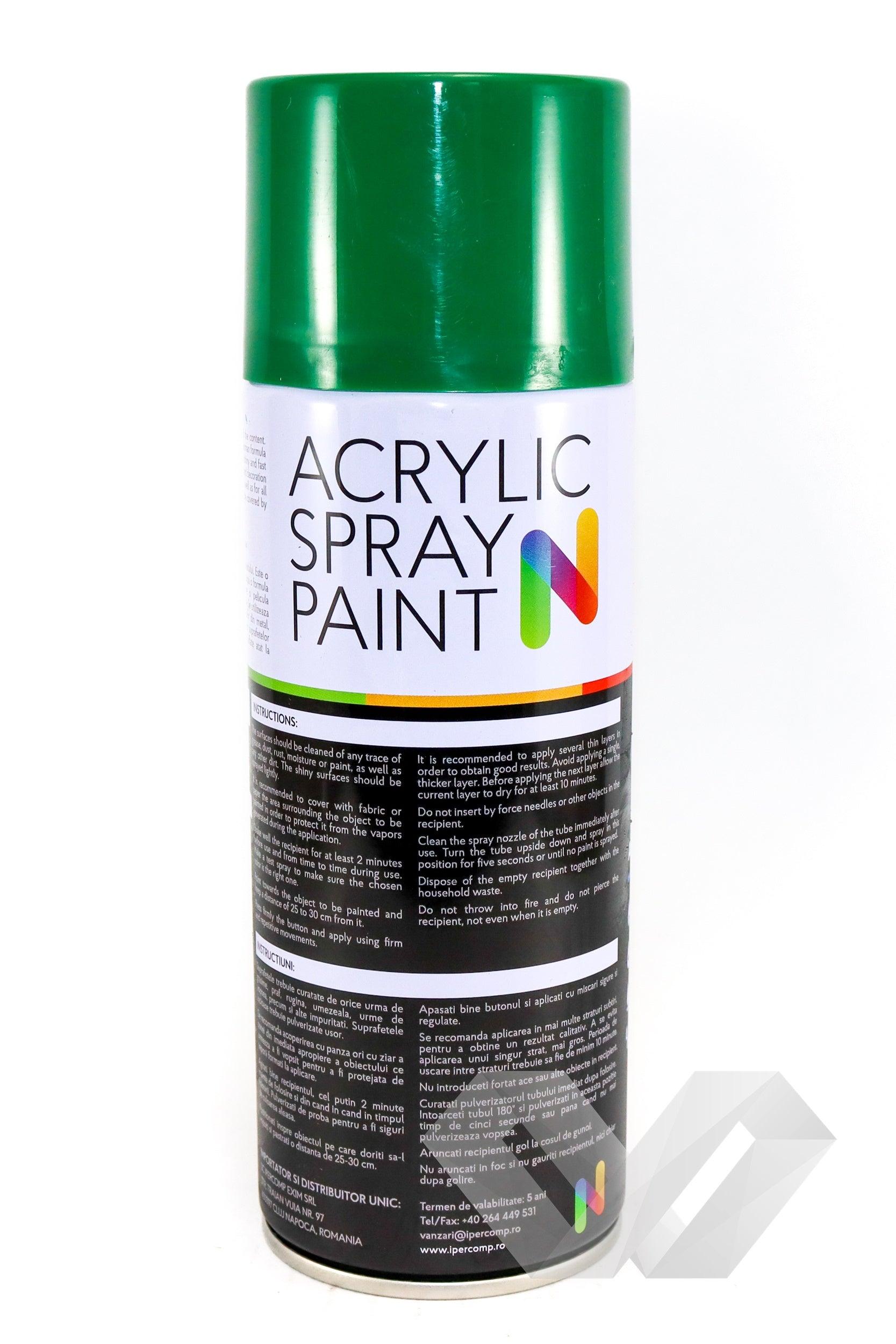 Spray vopsea auto verde Noxaro, 450ml