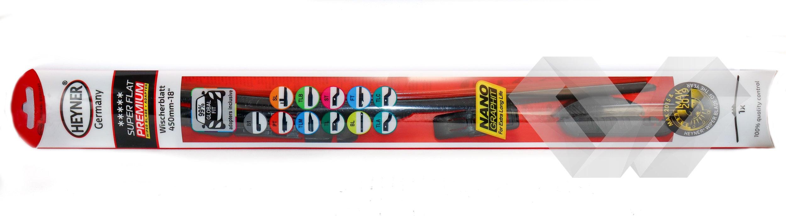 Stergator auto Heyner Super Flat, 14"/350mm