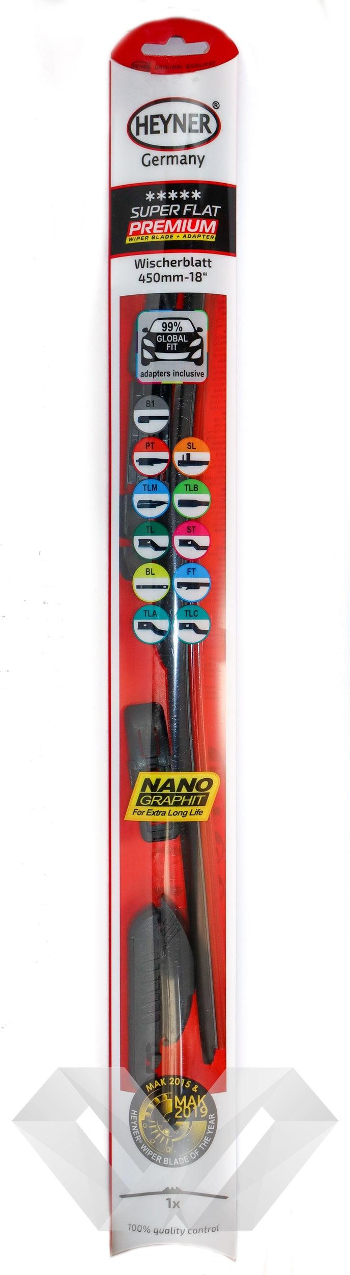 Stergator auto Heyner Super Flat, 14"/350mm