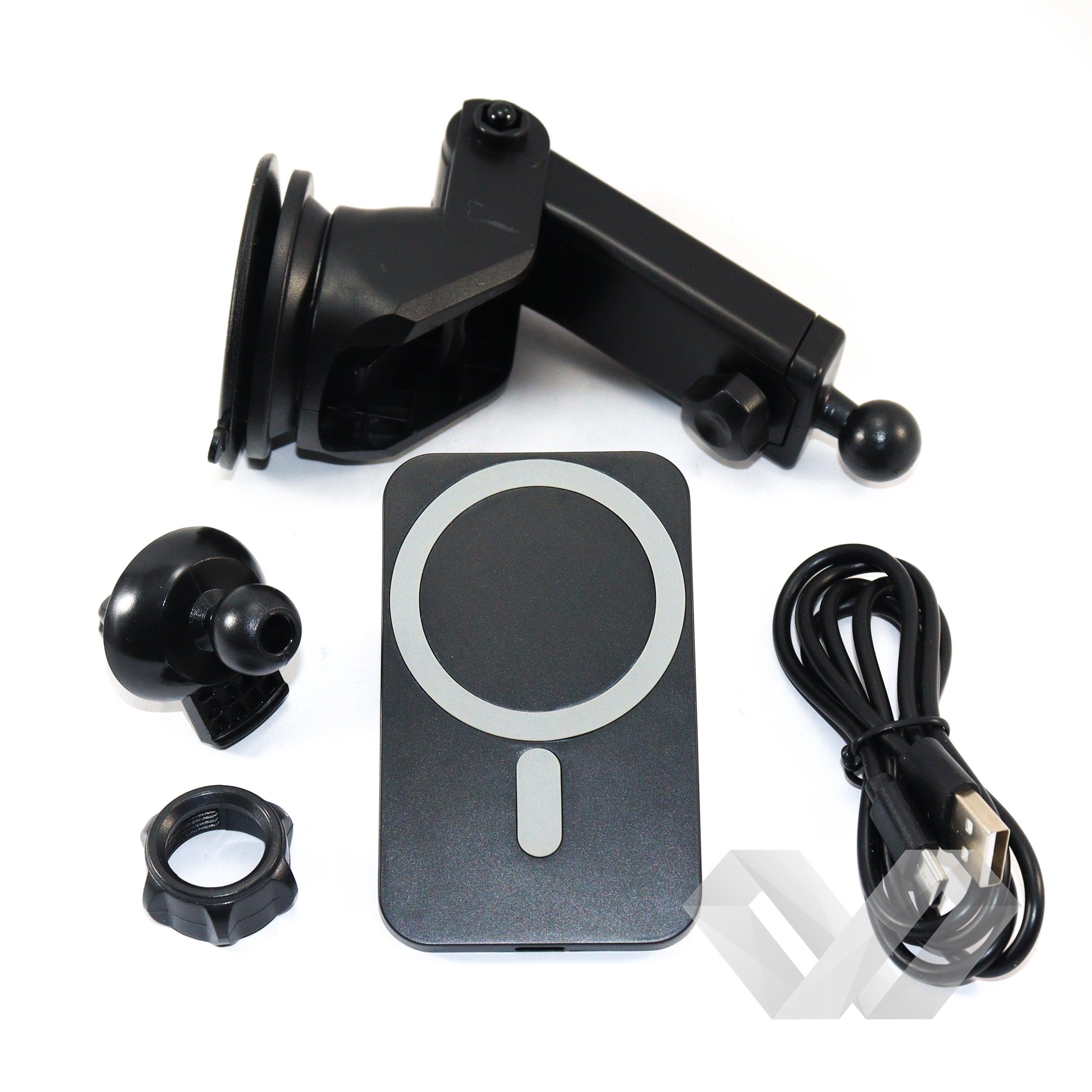 Suport telefon magnetic cu incarcare Wireless