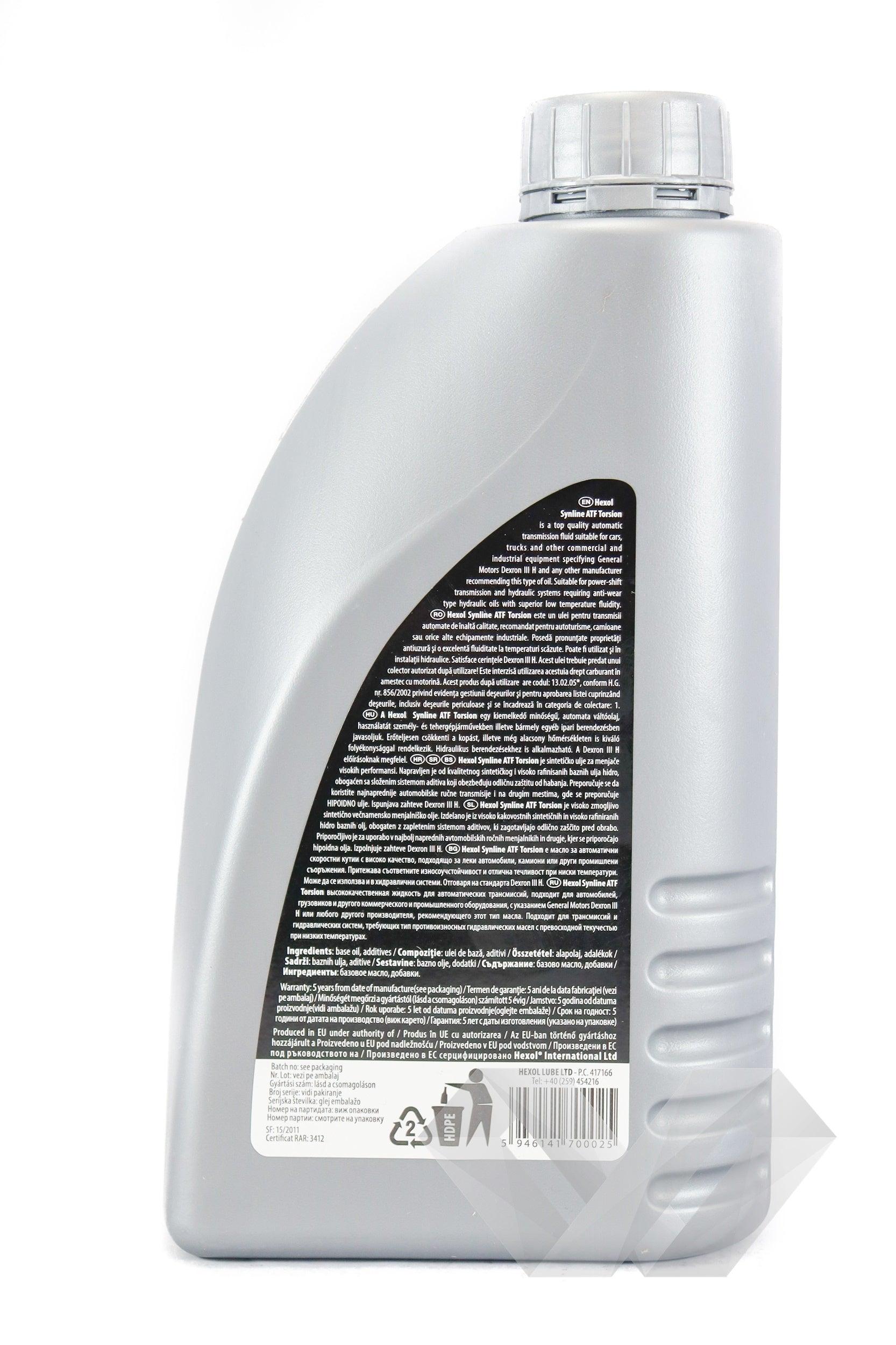 Ulei ATF Hexol Dexron III, 1L