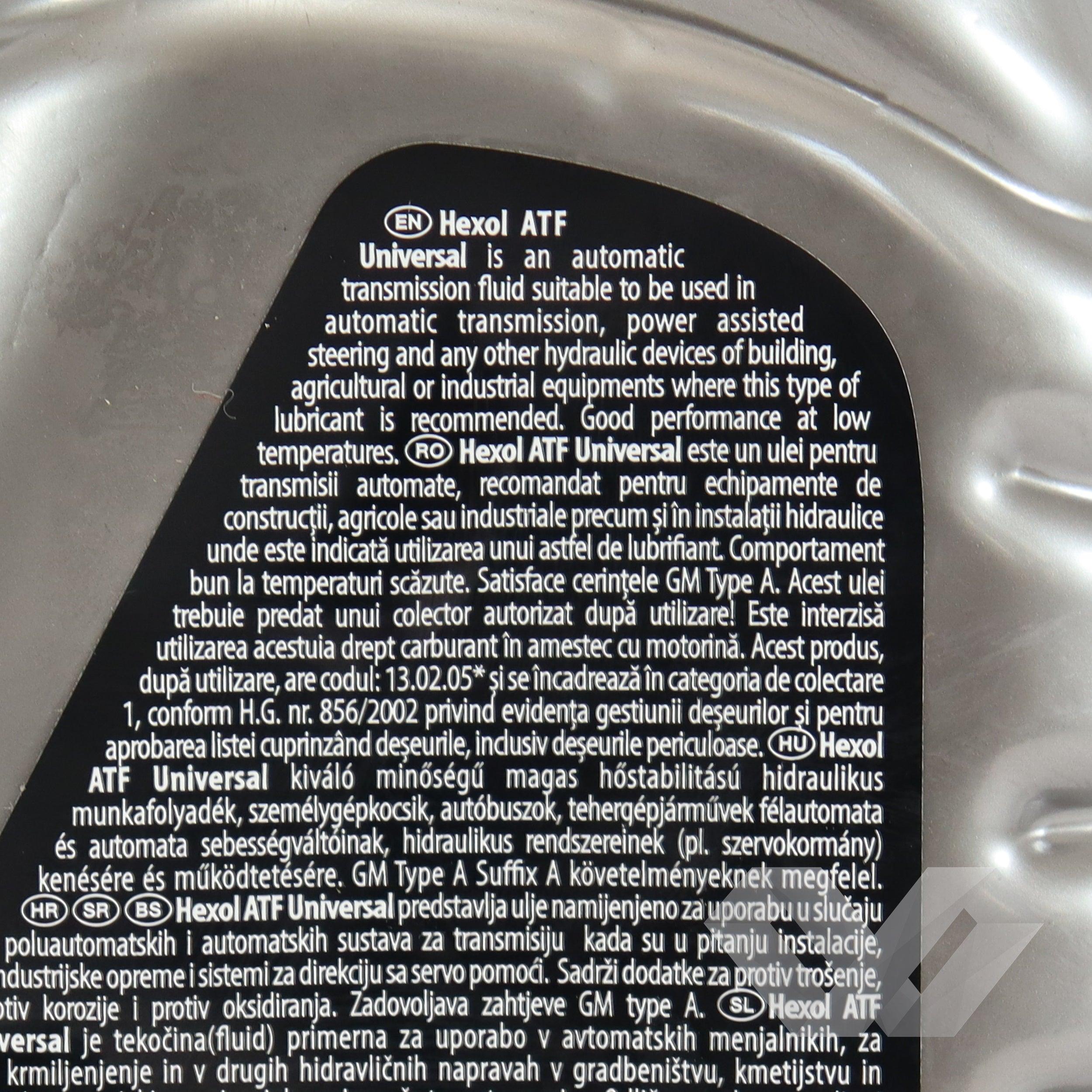 Ulei ATF Hexol Standard, 1L