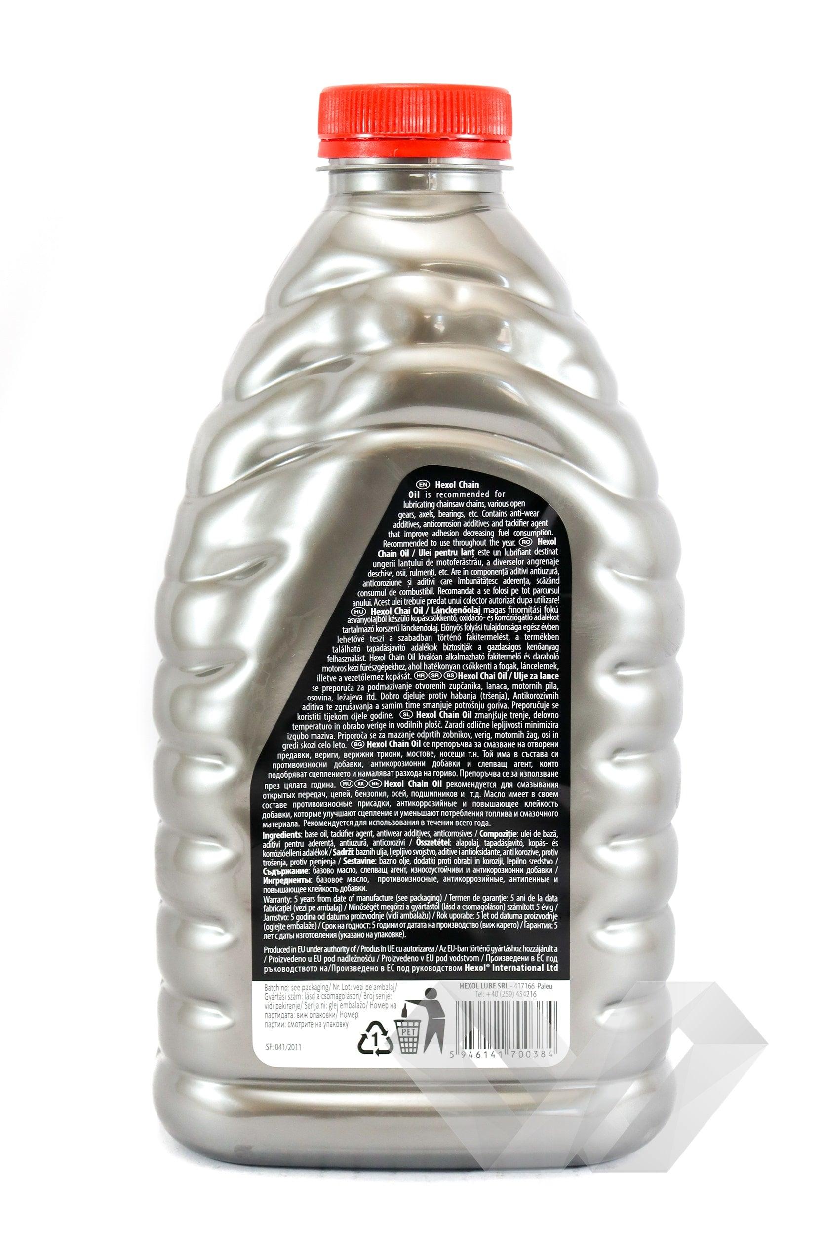 Ulei lant motoferastrau Hexol Standard, 1 litru