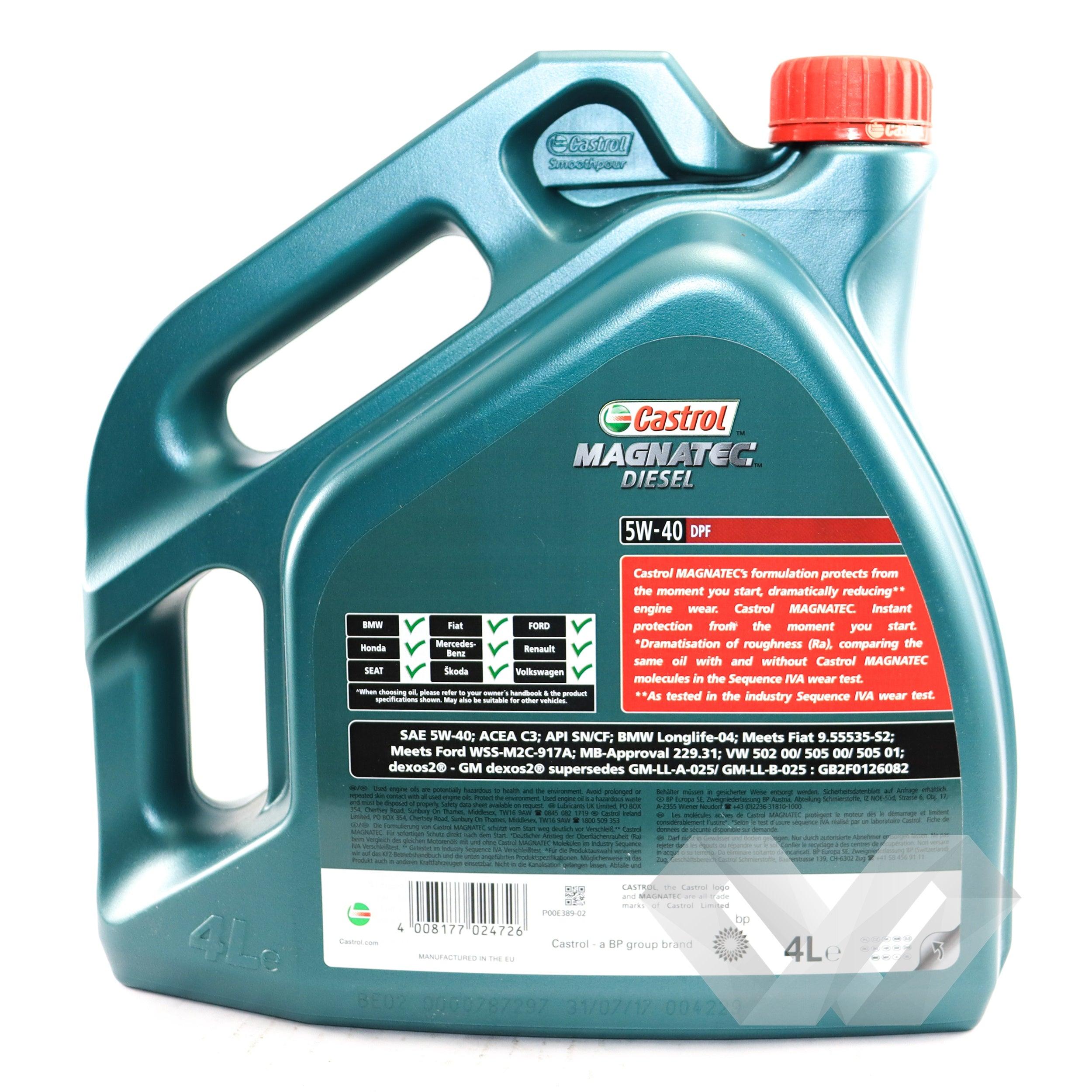 Ulei motor Castrol Magnatec 5w40, 4 litri