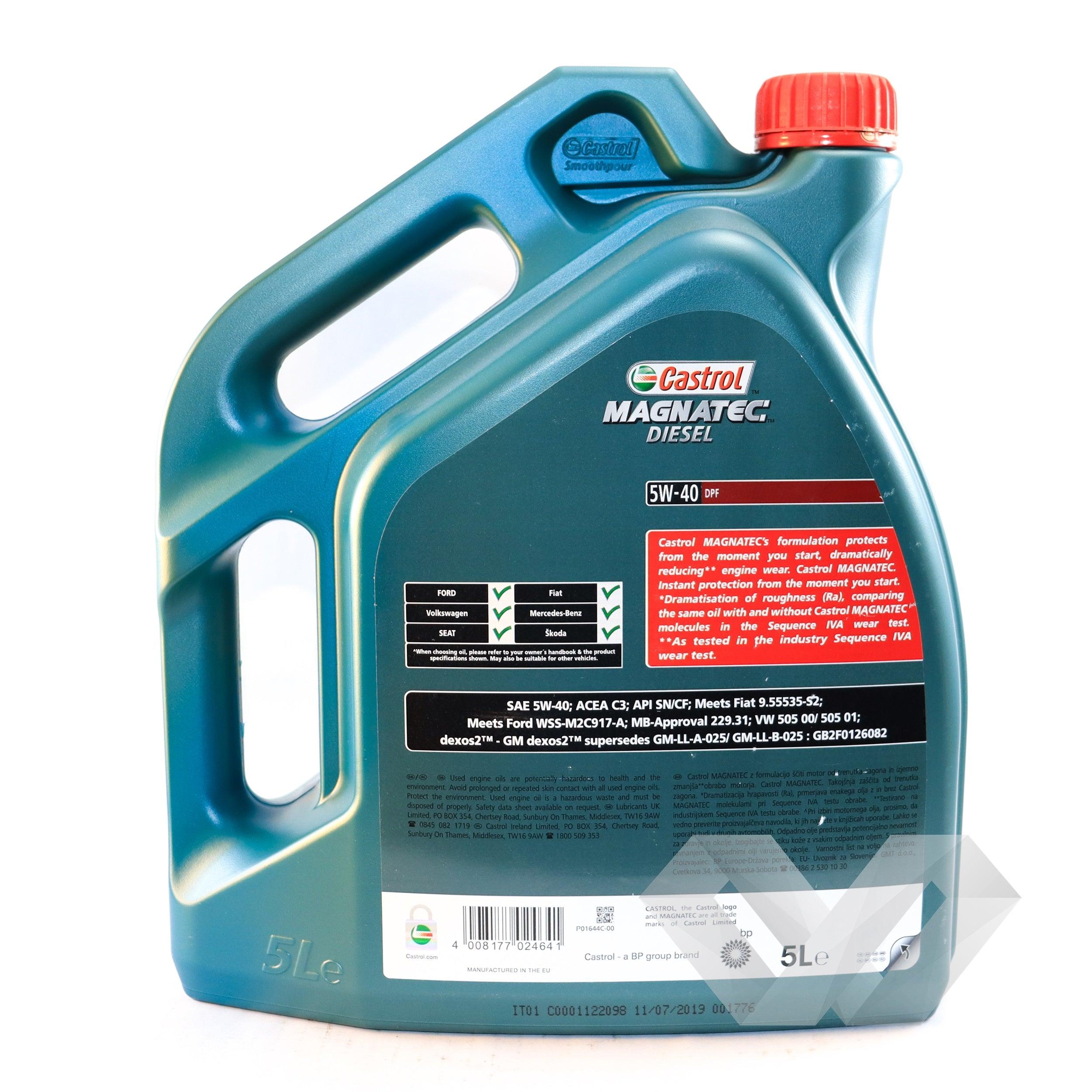 Ulei motor Castrol Magnatec 5w40, 5 litri
