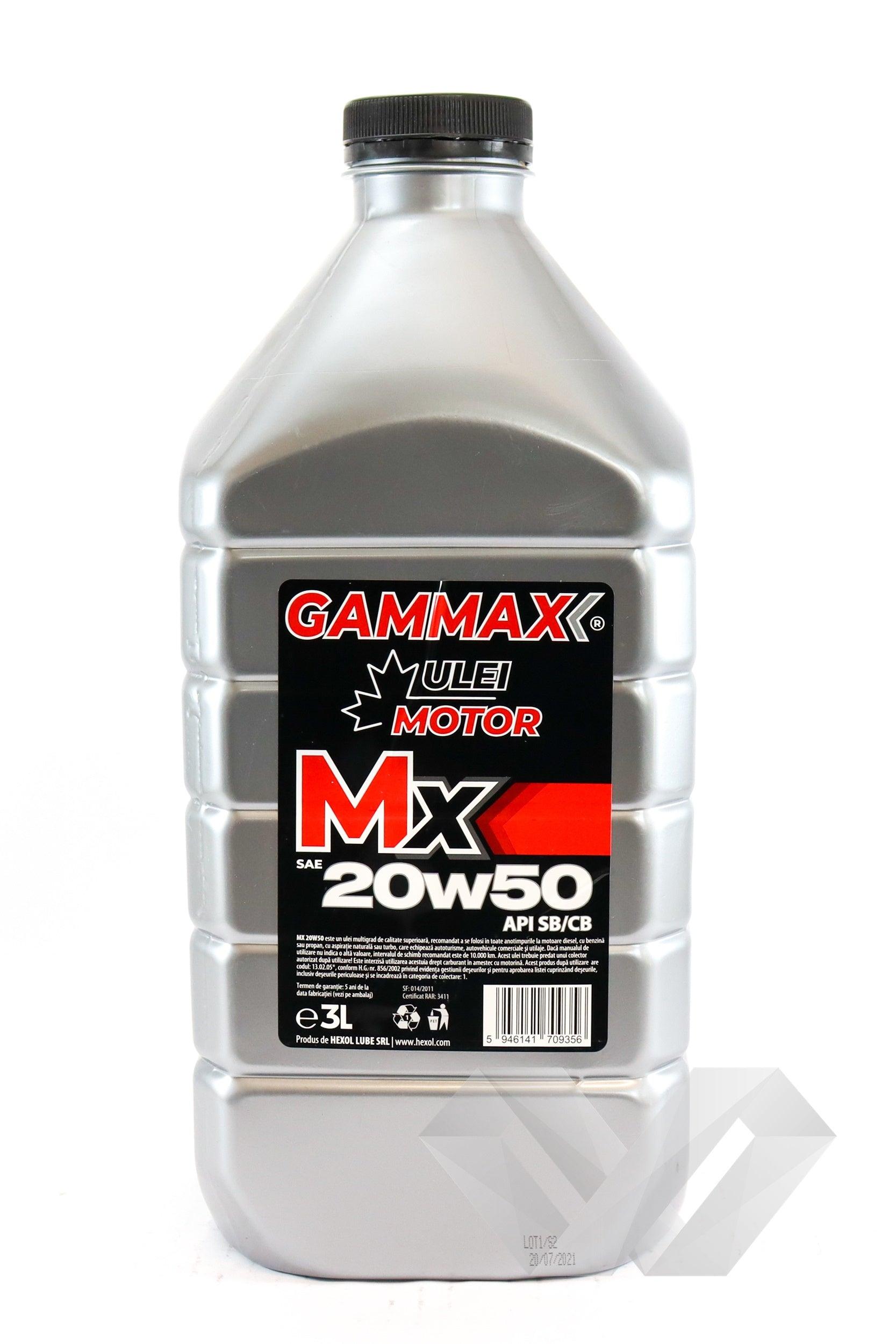 Ulei motor MX SAE 20w50 Hexol, 3L