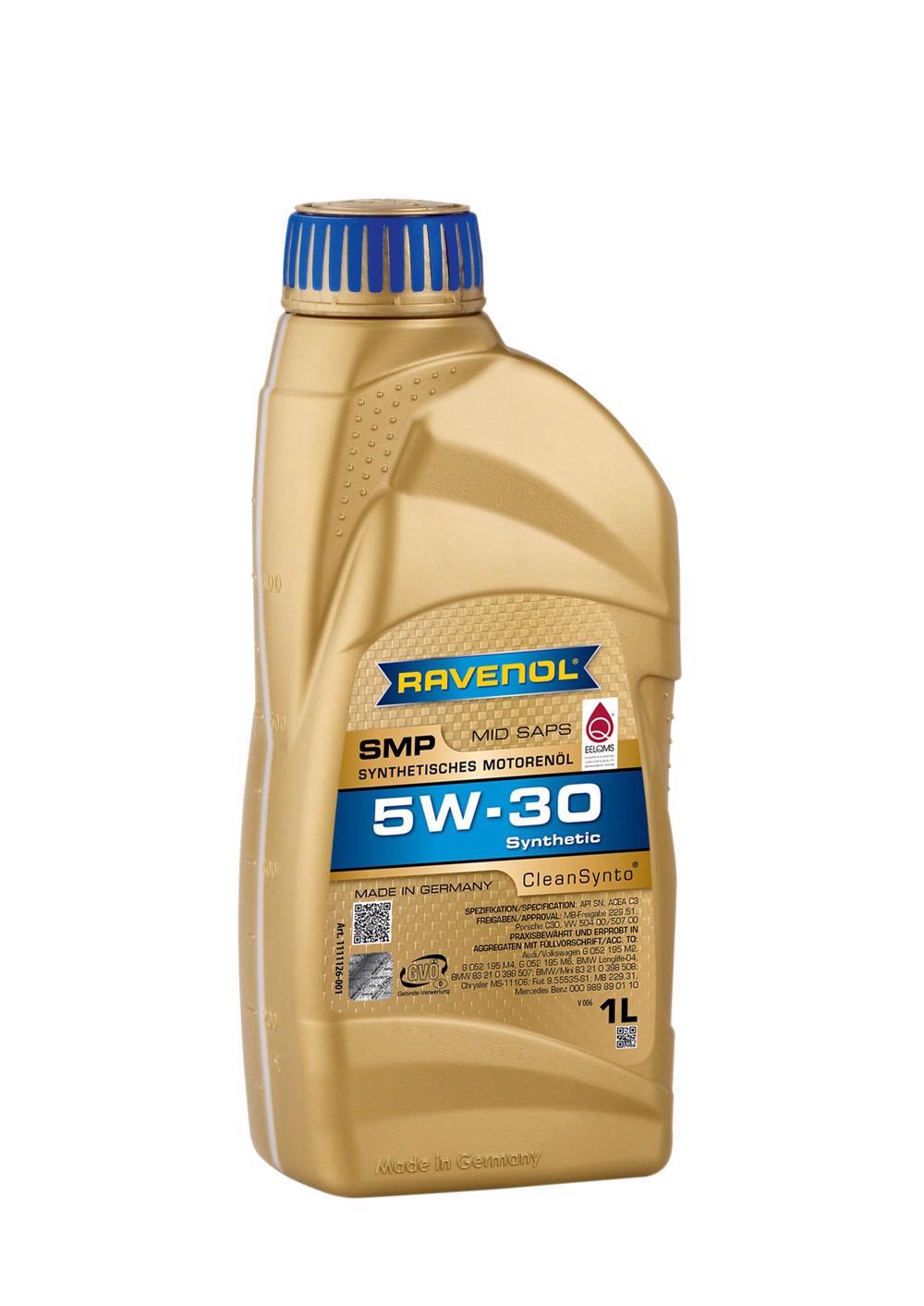 Ulei motor Ravenol SMP 5W30, 1 litru, USVO