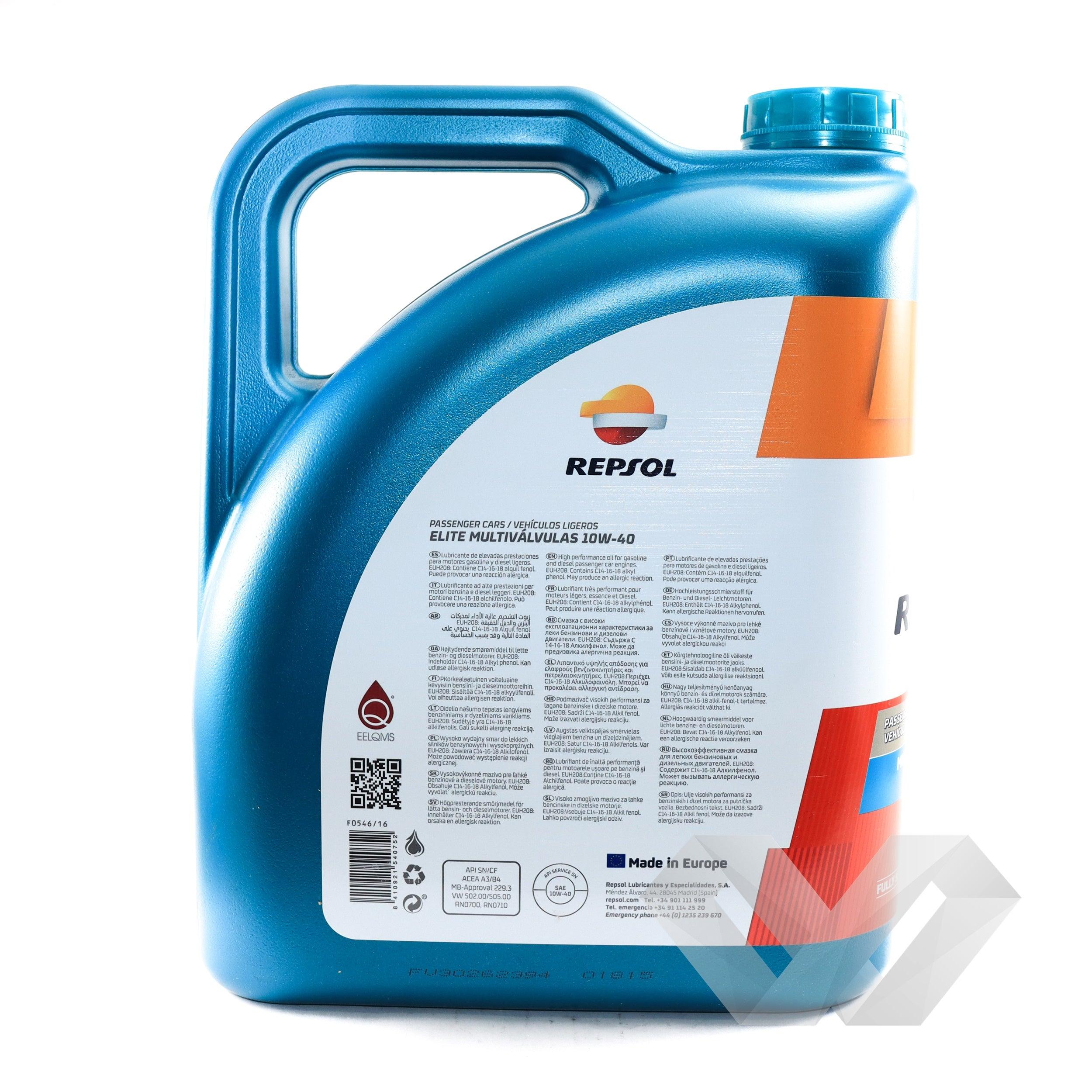 Ulei motor Repsol 10w40, 5L