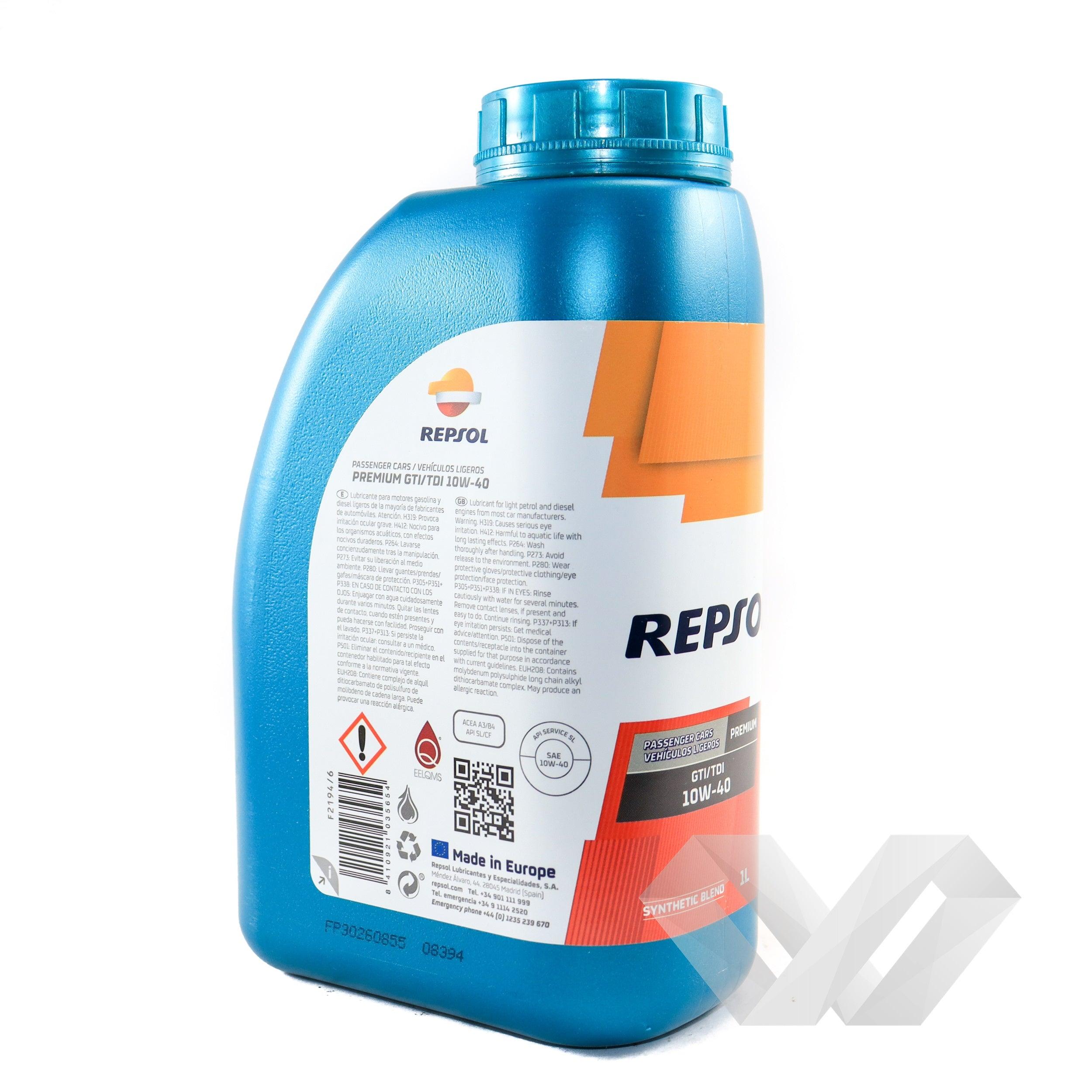 Ulei motor Repsol 10W40 GTI/TDI Premium 1 litru