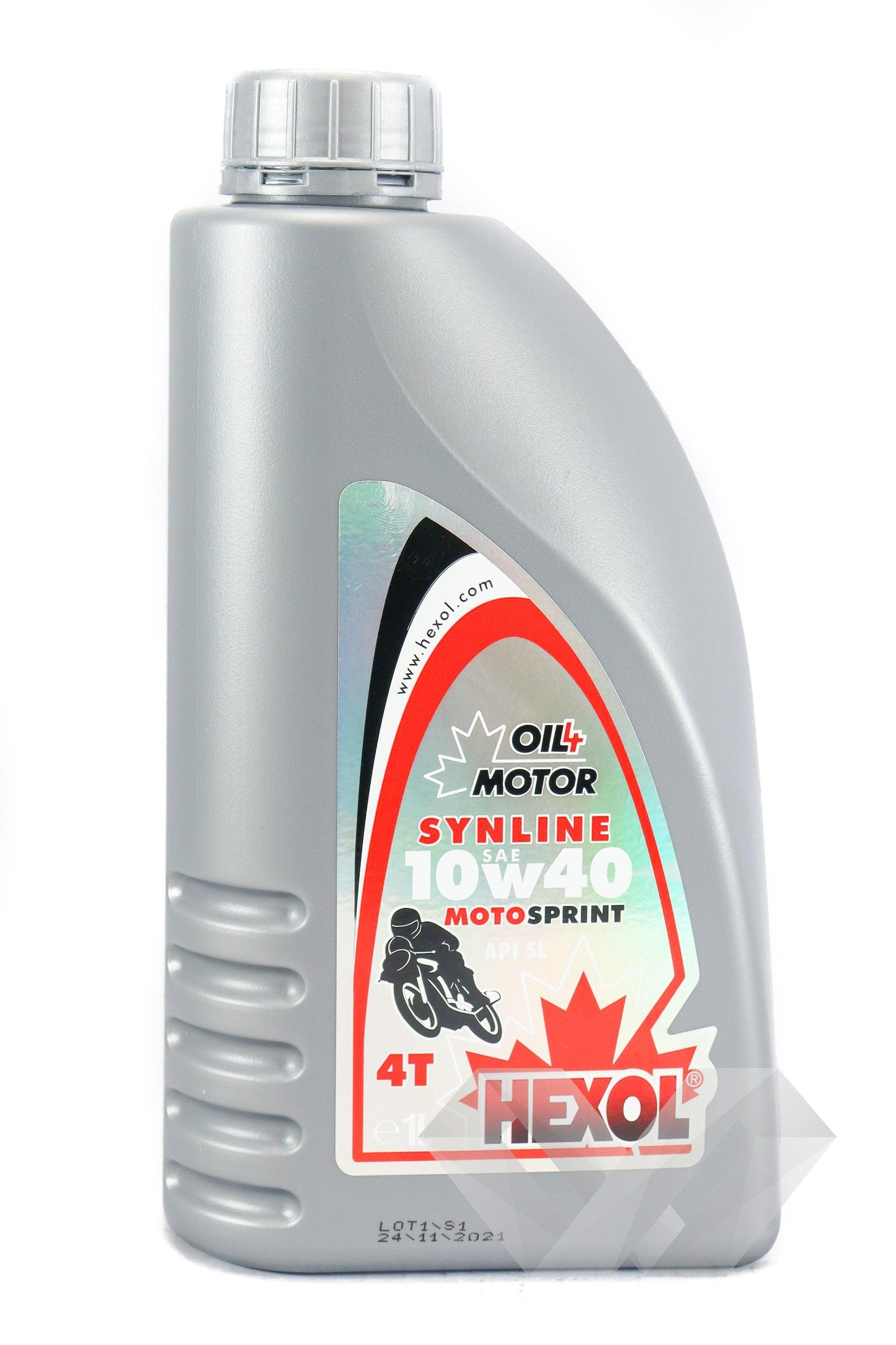 Ulei motor SAE 10W40 MotoSprint Hexol, 1L