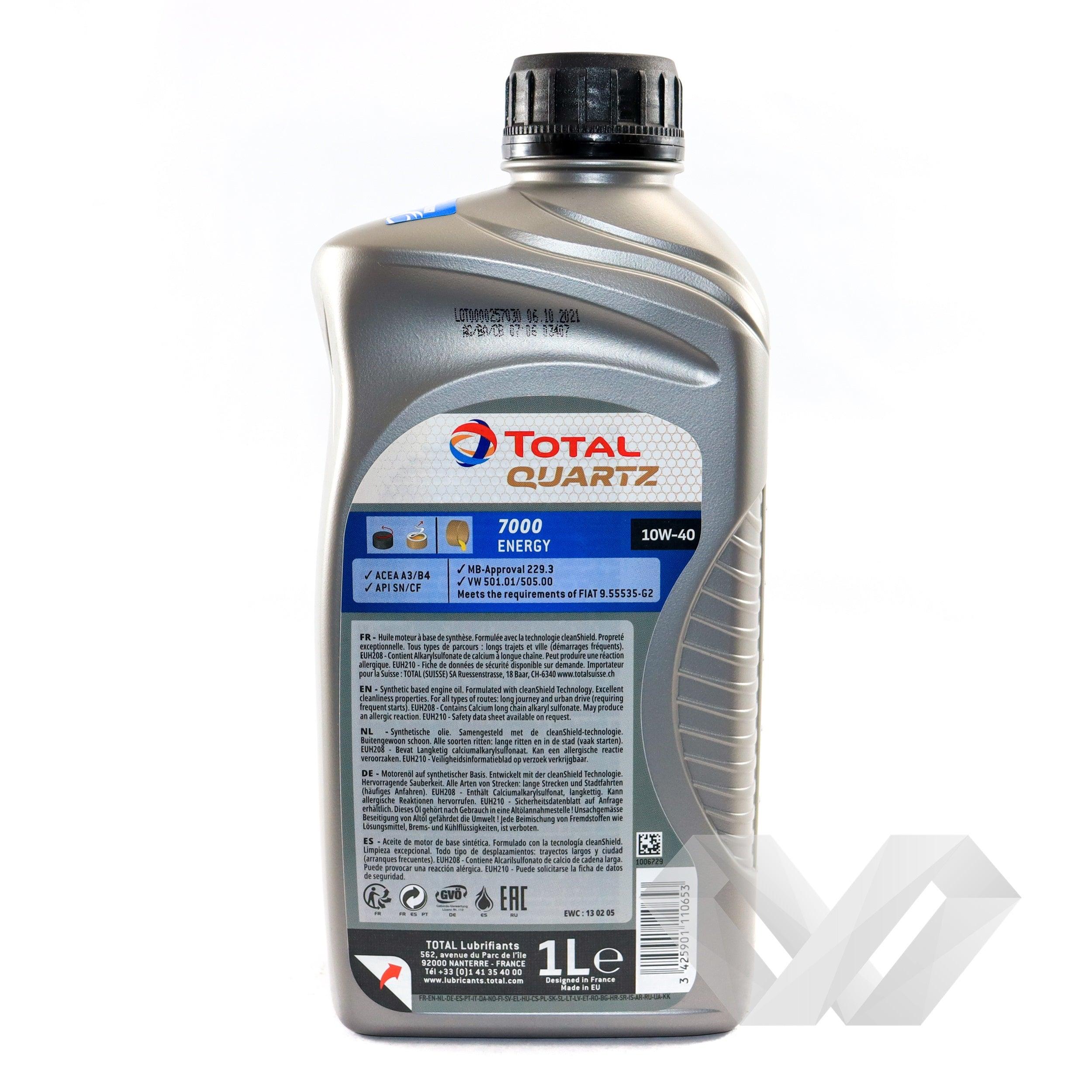 Ulei motor Total Quartz 10W40, 1L