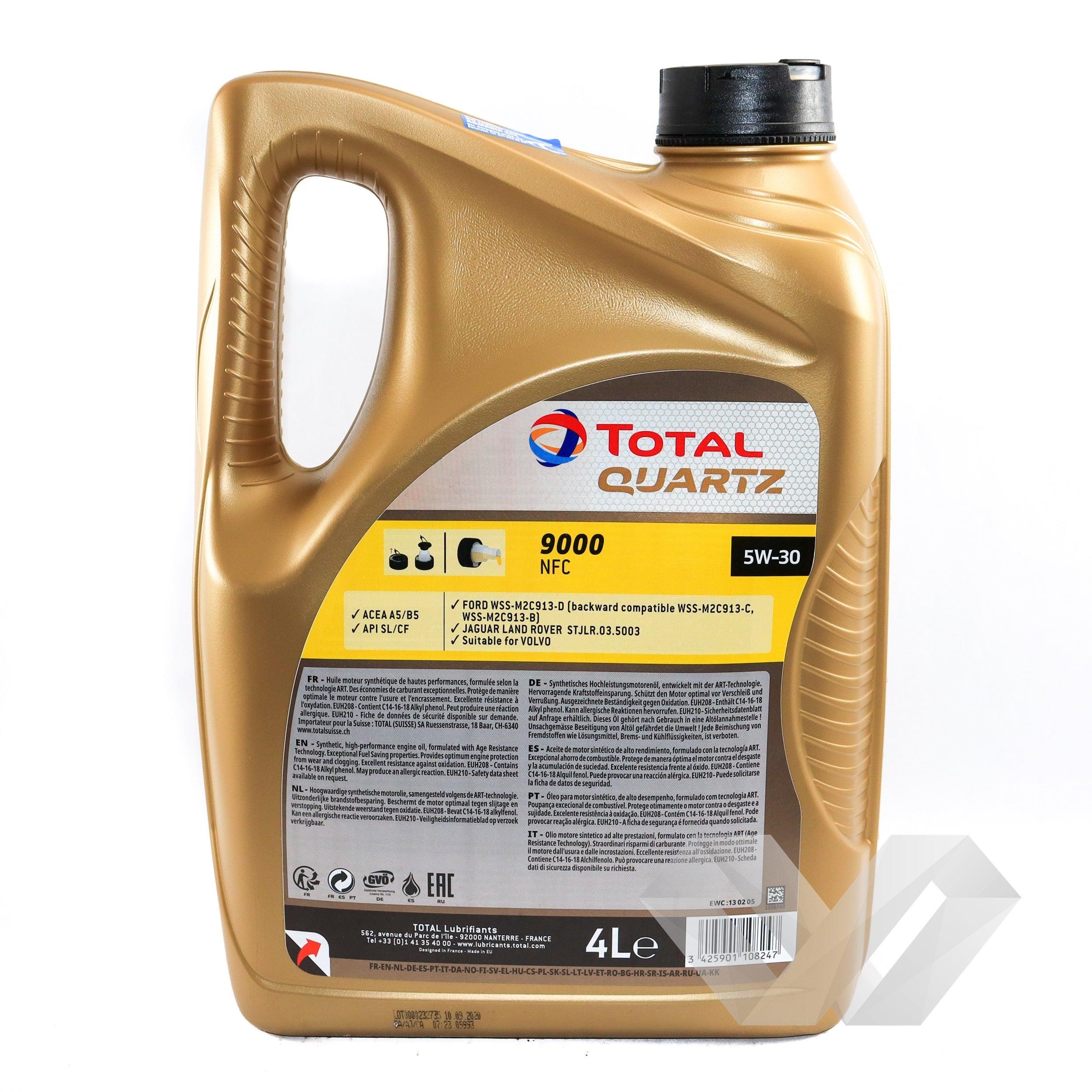 Ulei motor Total Quartz 5W30, 4L