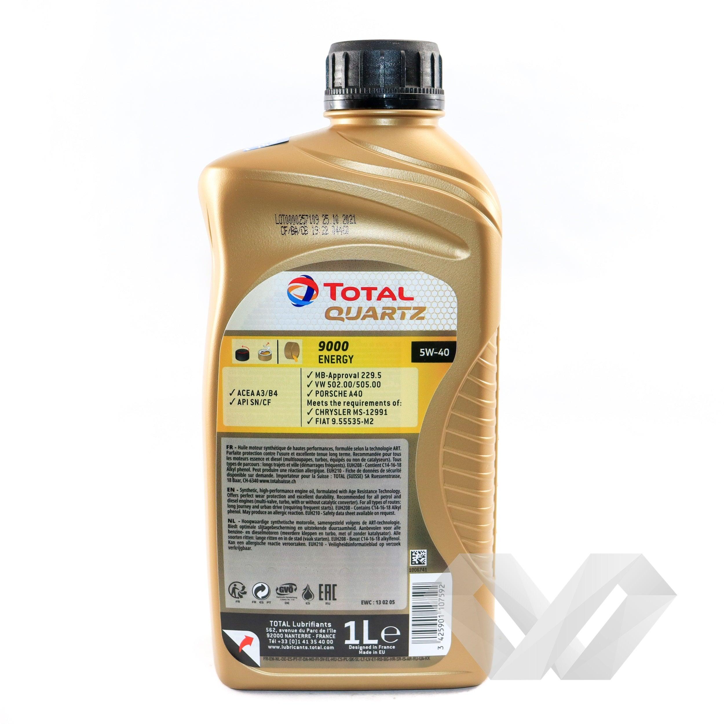 Ulei motor Total Quartz 5W40, 1L
